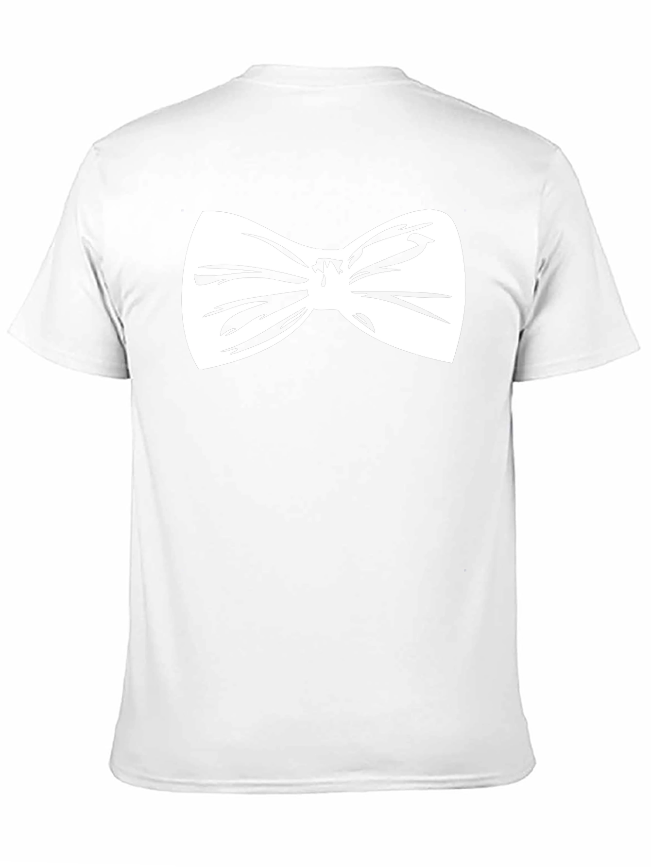 Bow Tie Graphic Tee - Black