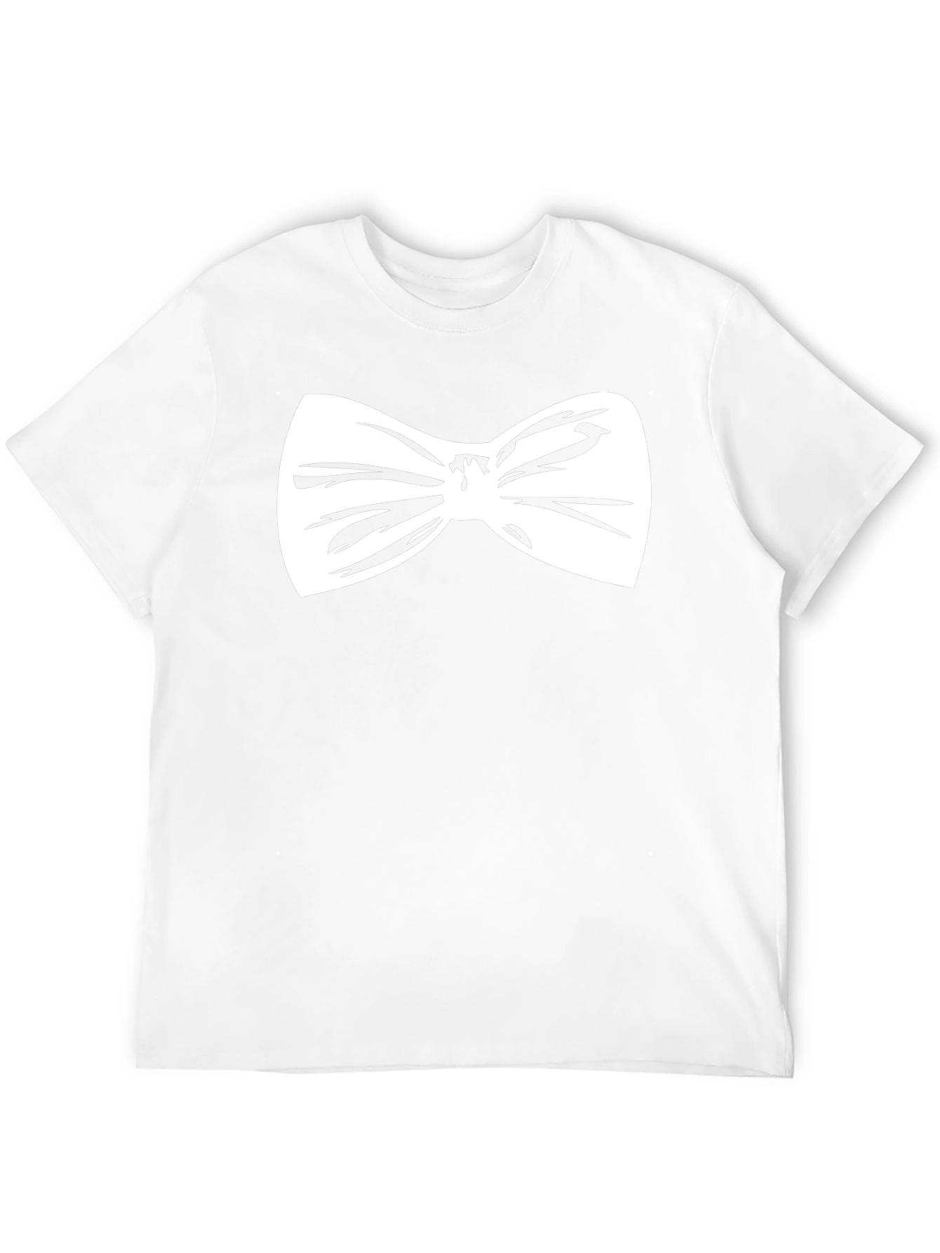 Bow Tie Graphic Tee - Black