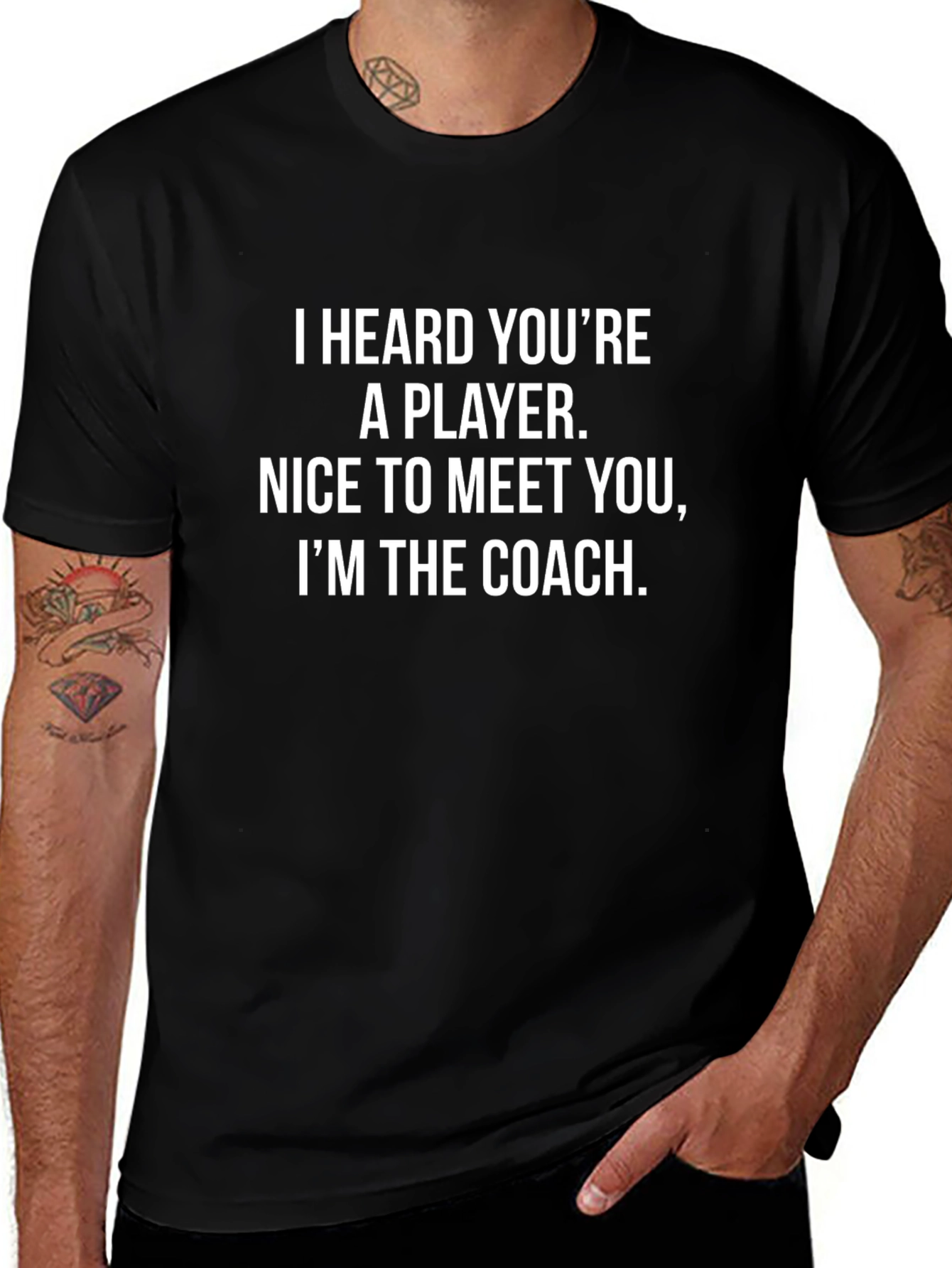 Funny Coach T-Shirt - Player vs. Coach