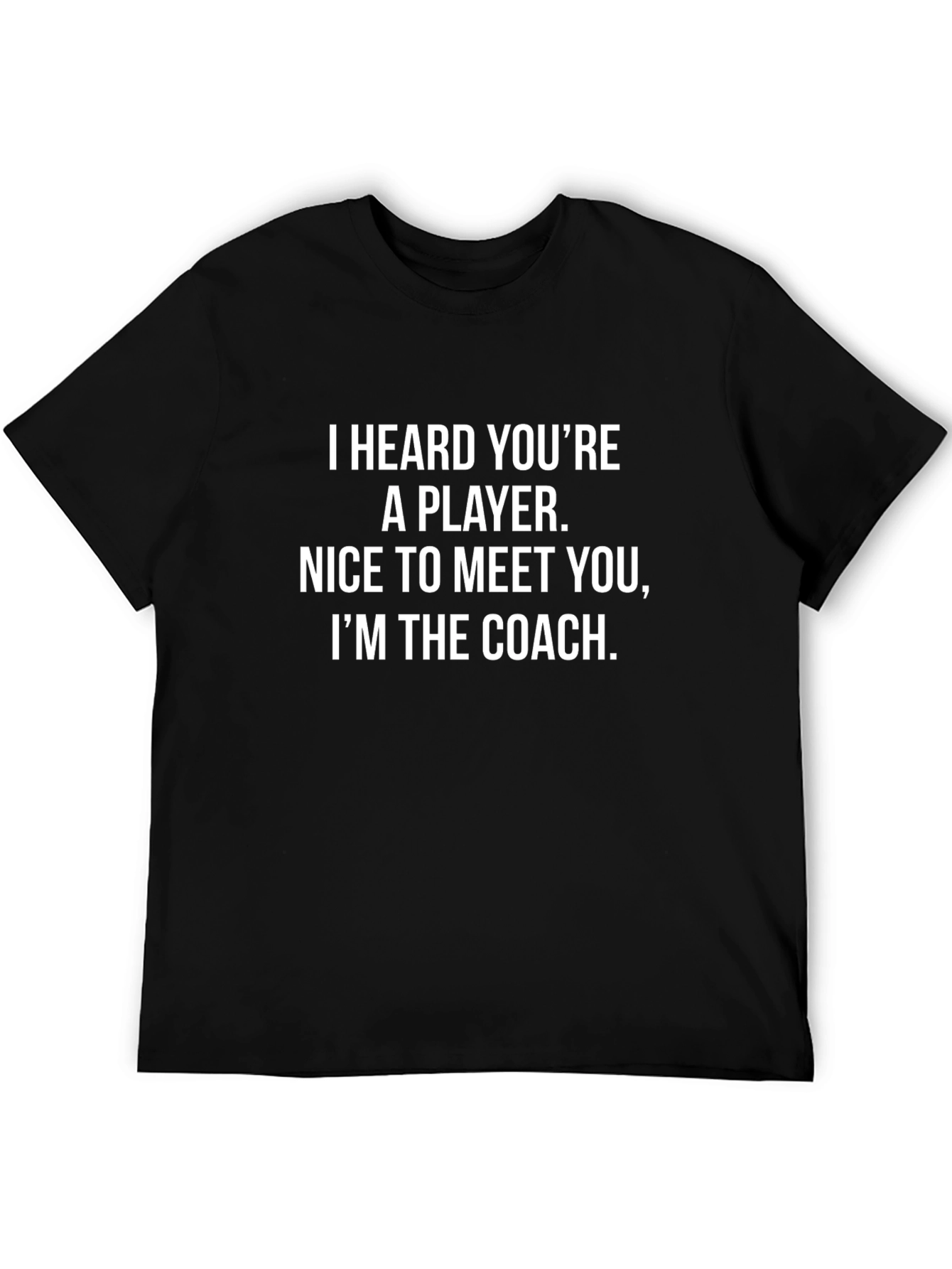 Funny Coach T-Shirt - Player vs. Coach