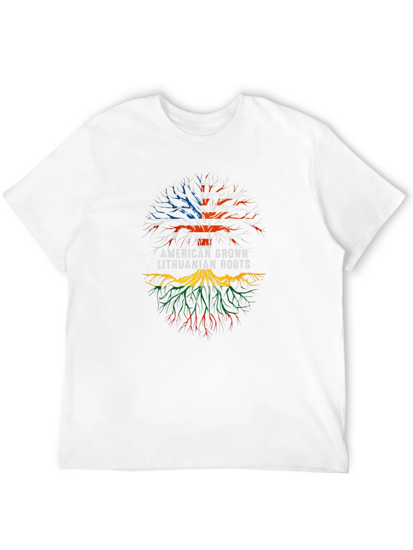 American Grown Lithuanian Roots T-Shirt