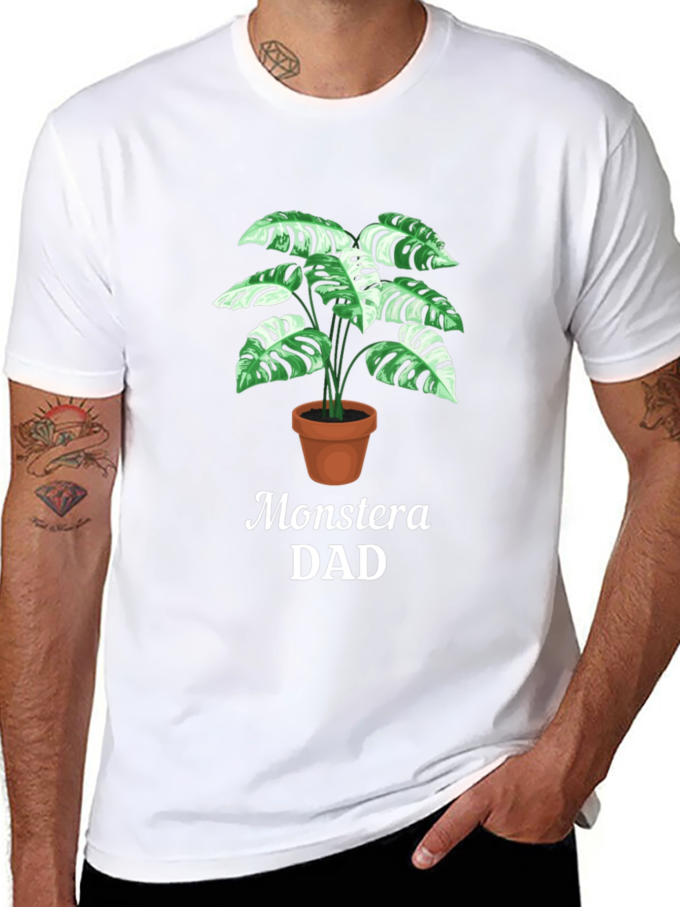 Monstera Dad Graphic T-Shirt