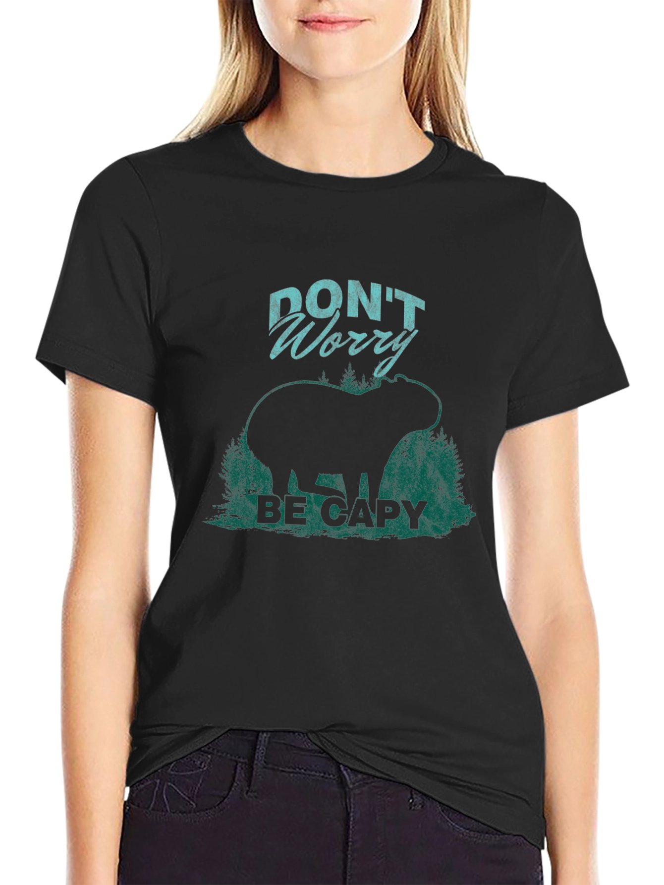 Dont Worry Be Capy T-Shirt