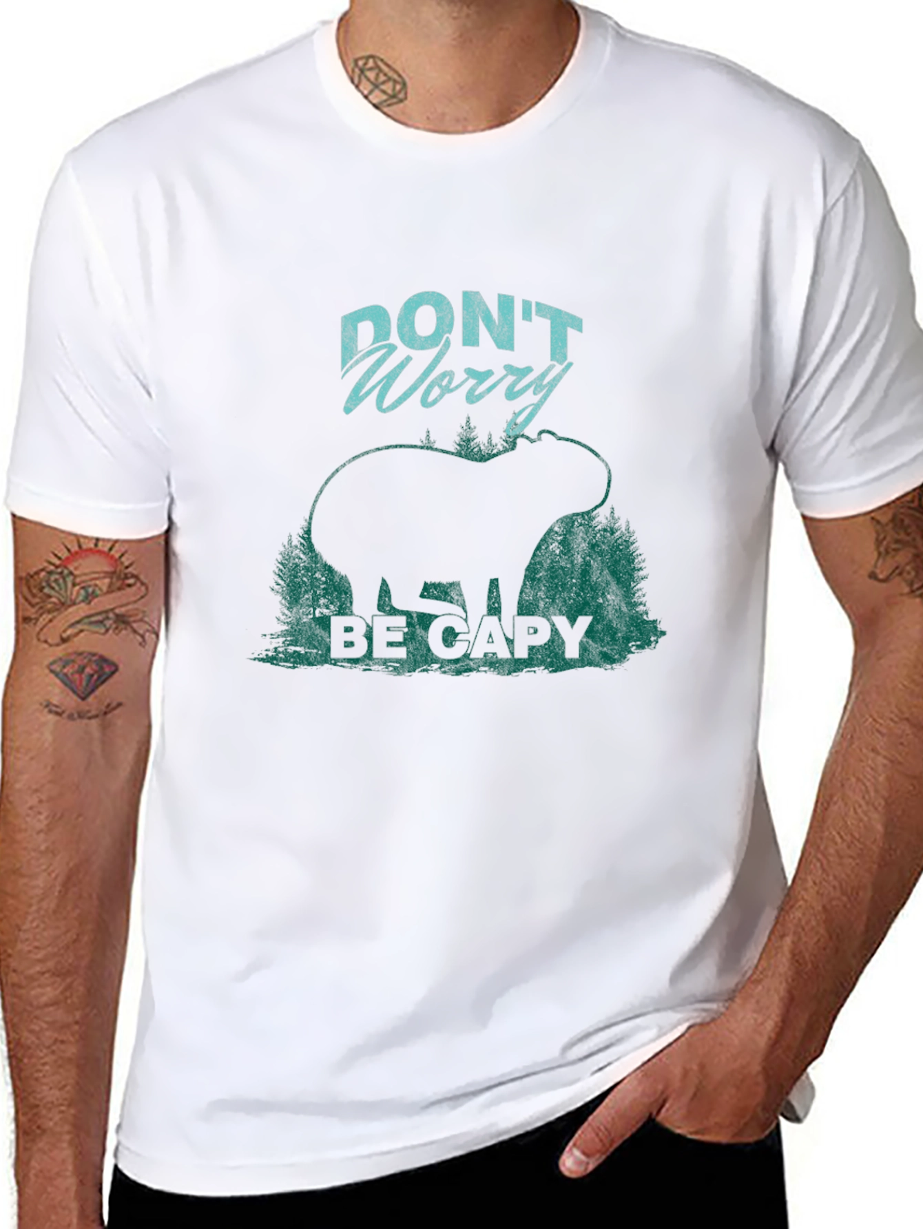 Dont Worry Be Capy T-Shirt