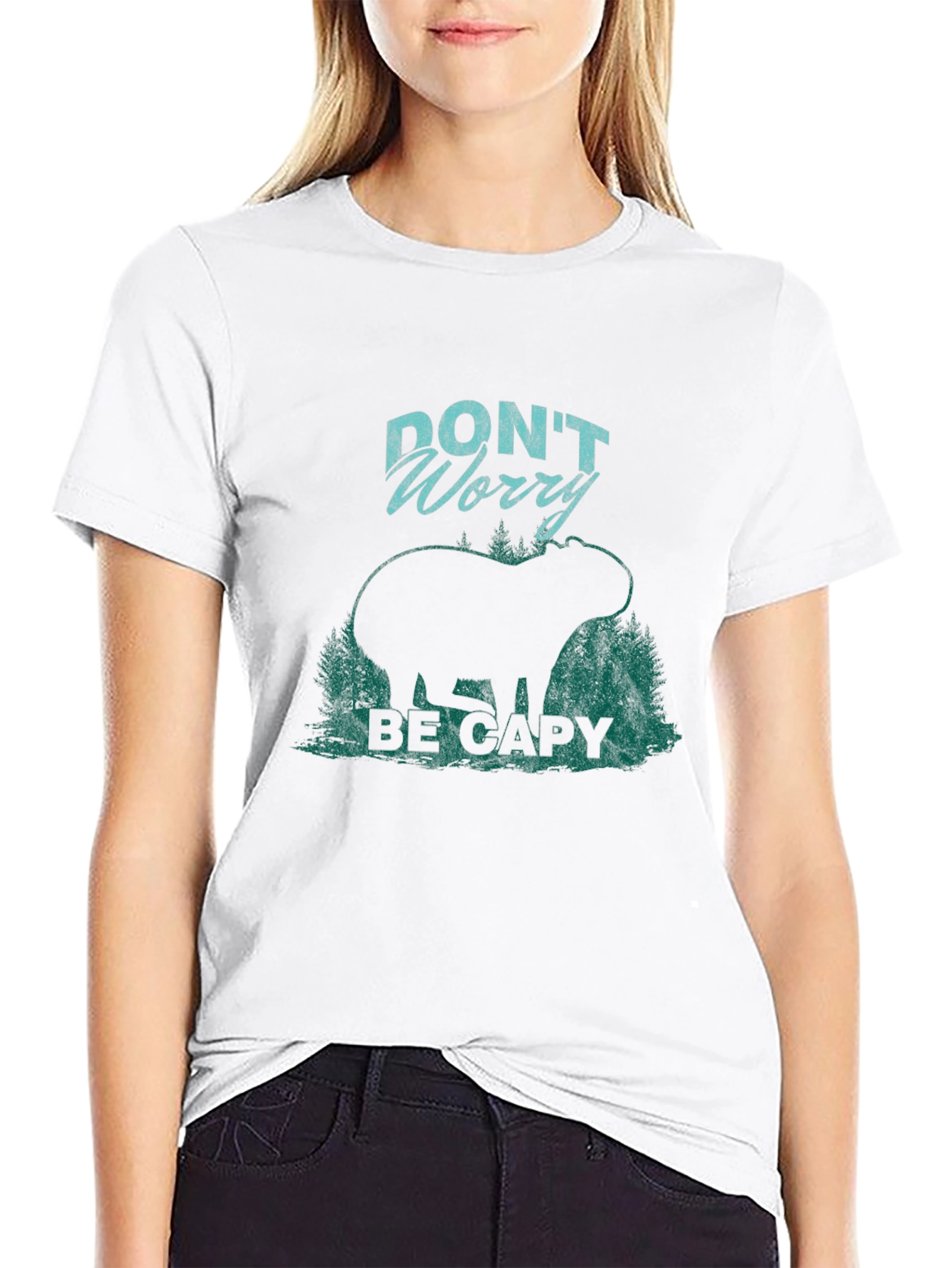Dont Worry Be Capy T-Shirt