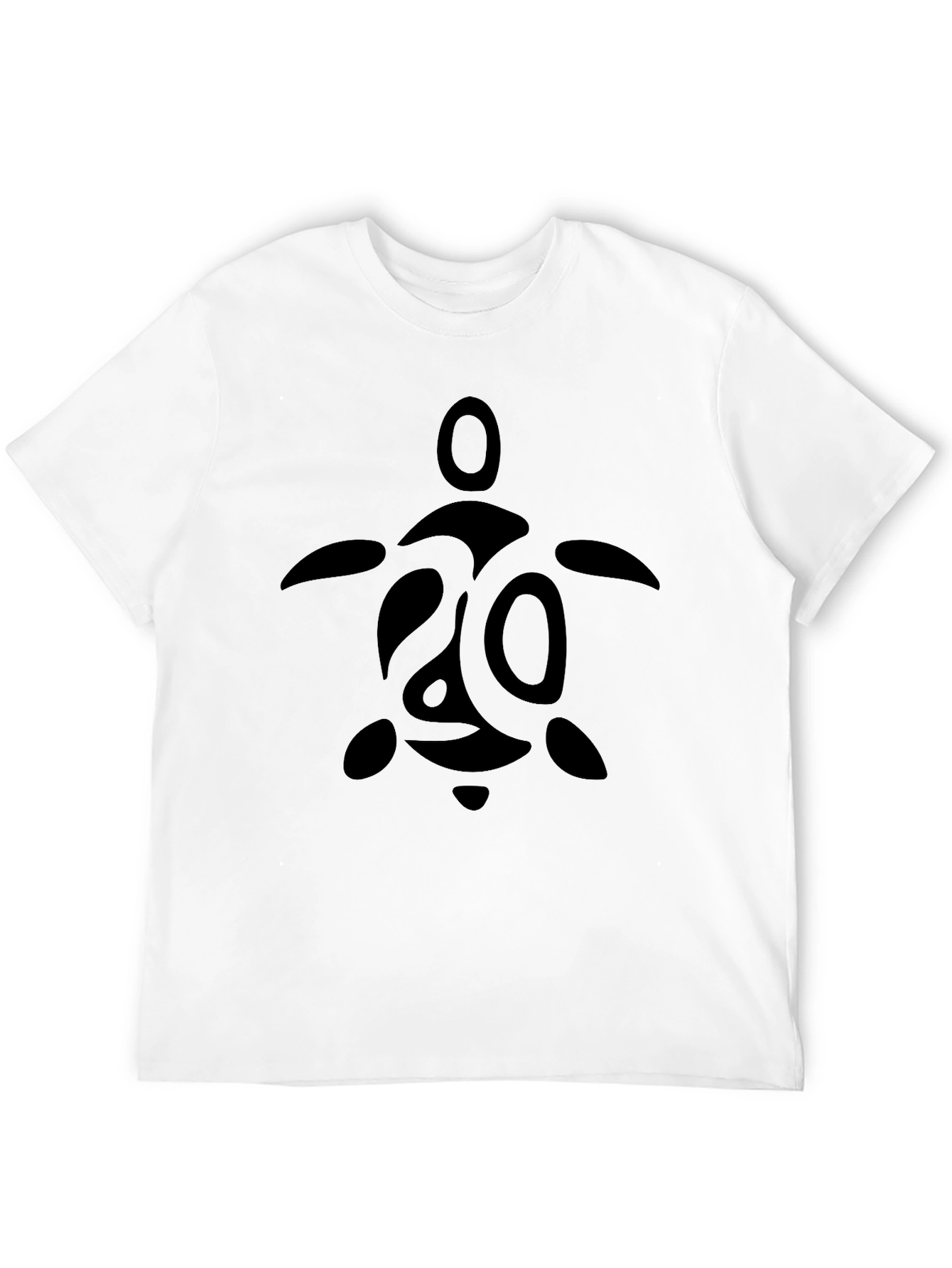 Tribal Turtle Graphic Tee - Black