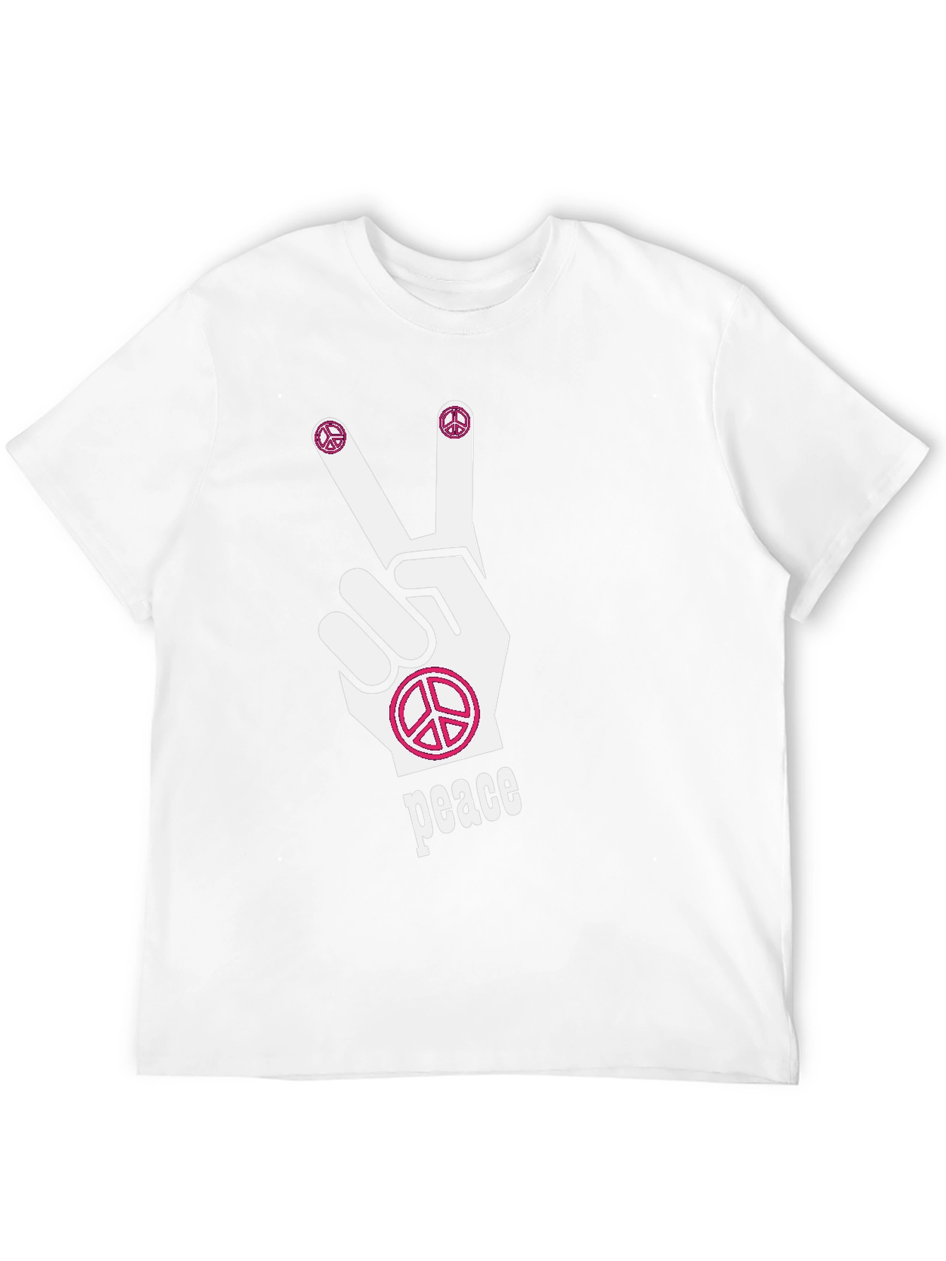 Peace Sign T-Shirt: Hippie Style