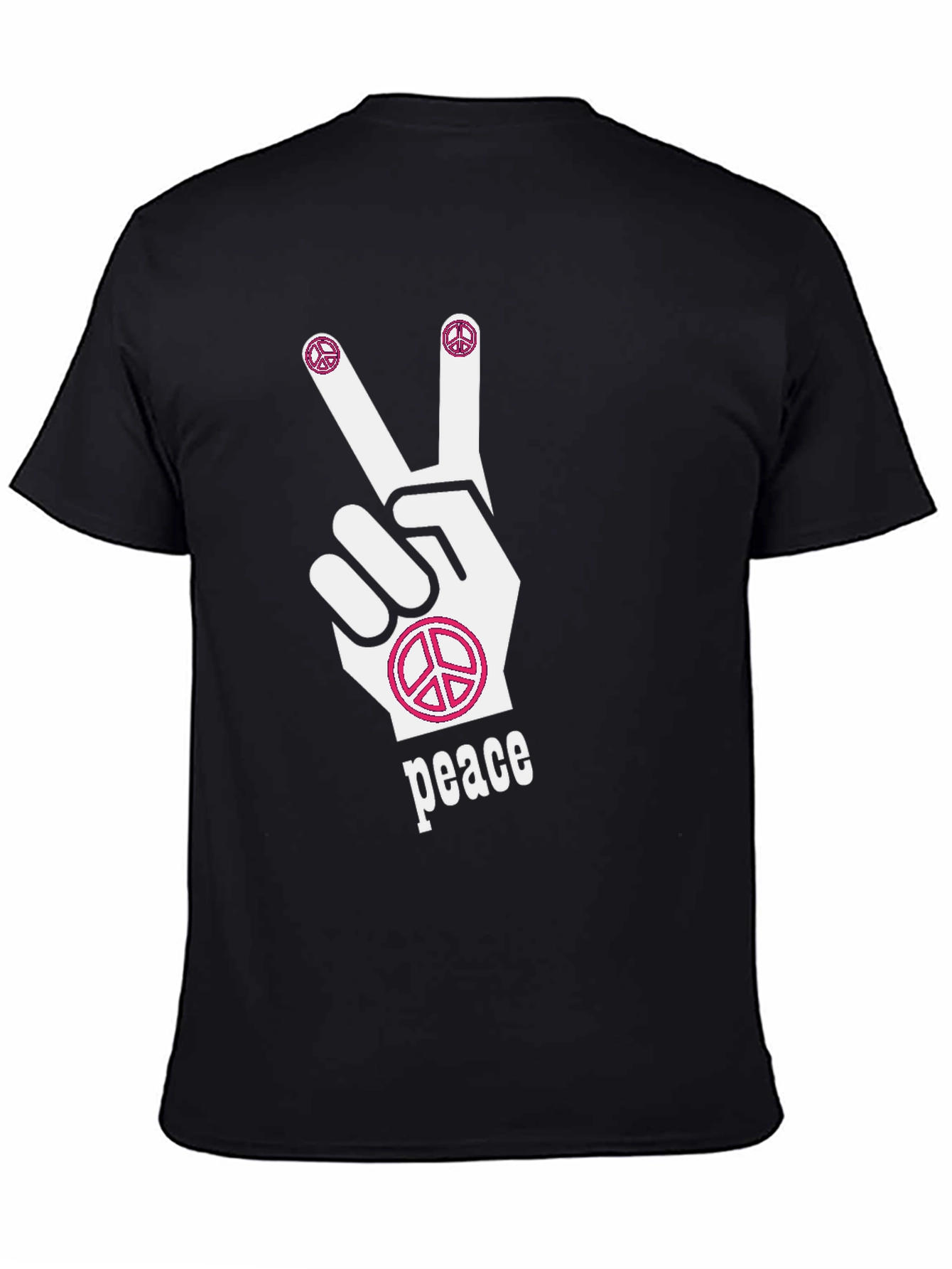 Peace Sign T-Shirt: Hippie Style