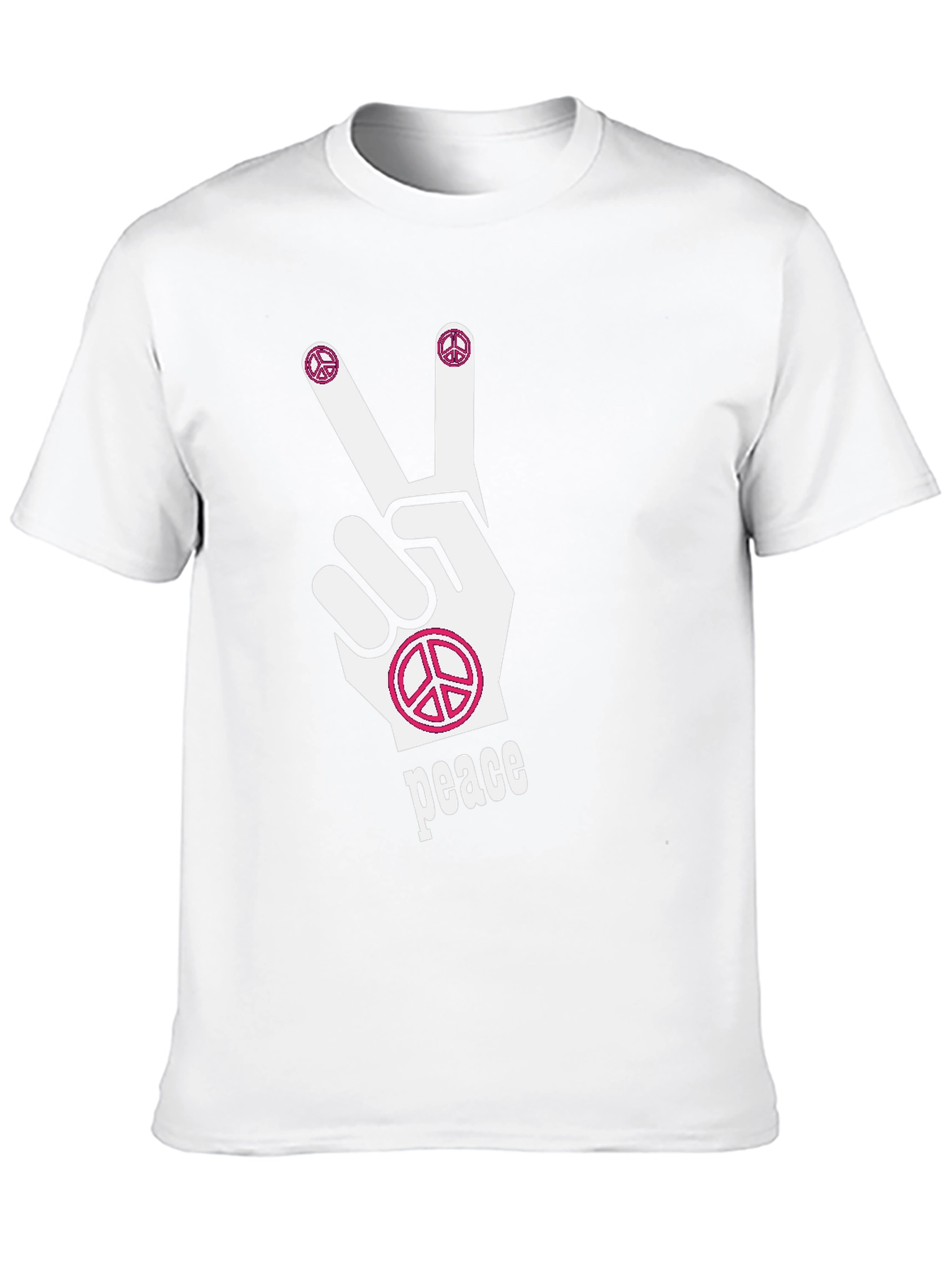 Peace Sign T-Shirt: Hippie Style