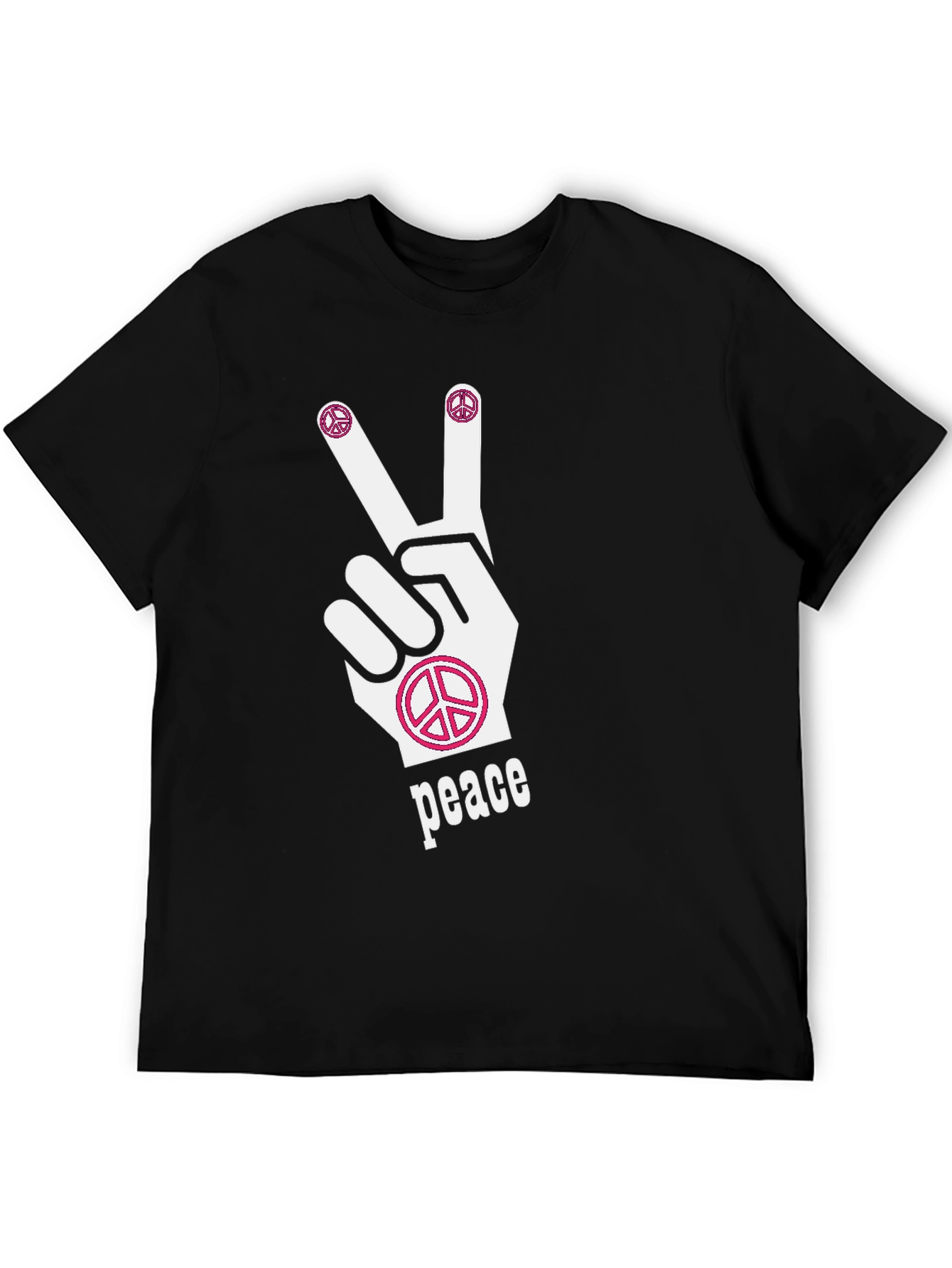 Peace Sign T-Shirt: Hippie Style