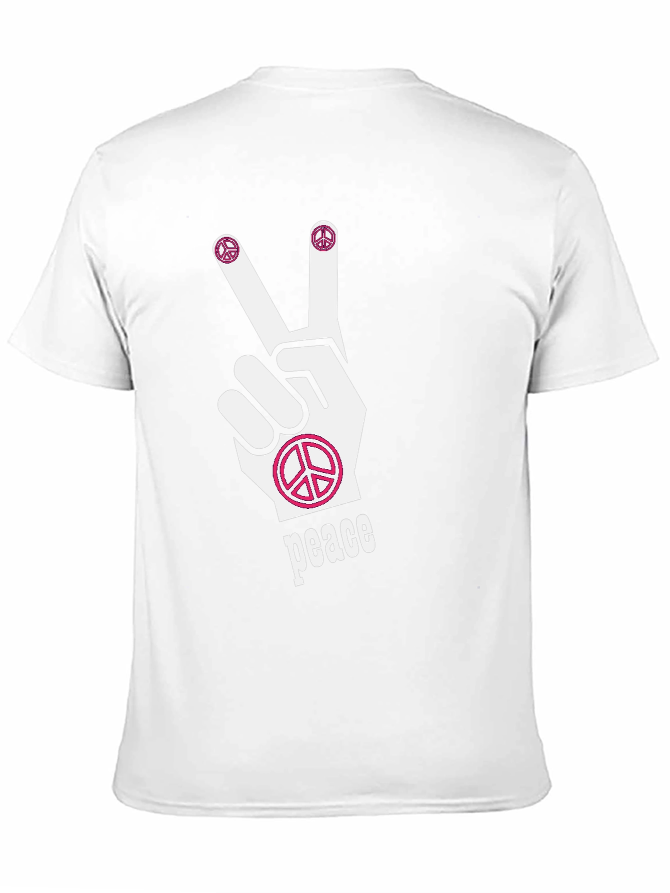 Peace Sign T-Shirt: Hippie Style