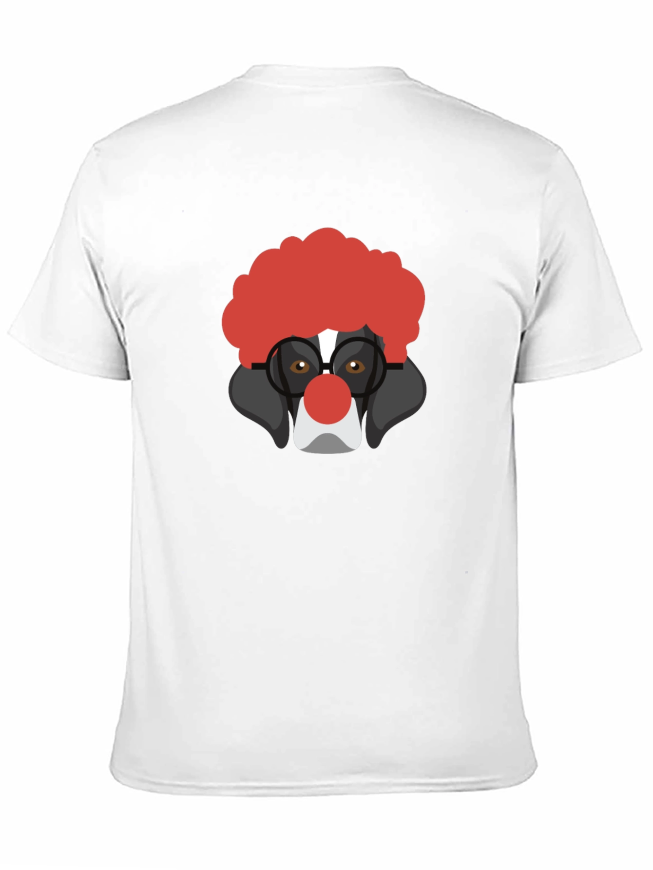Clown Dog Graphic Tee - Black T-Shirt