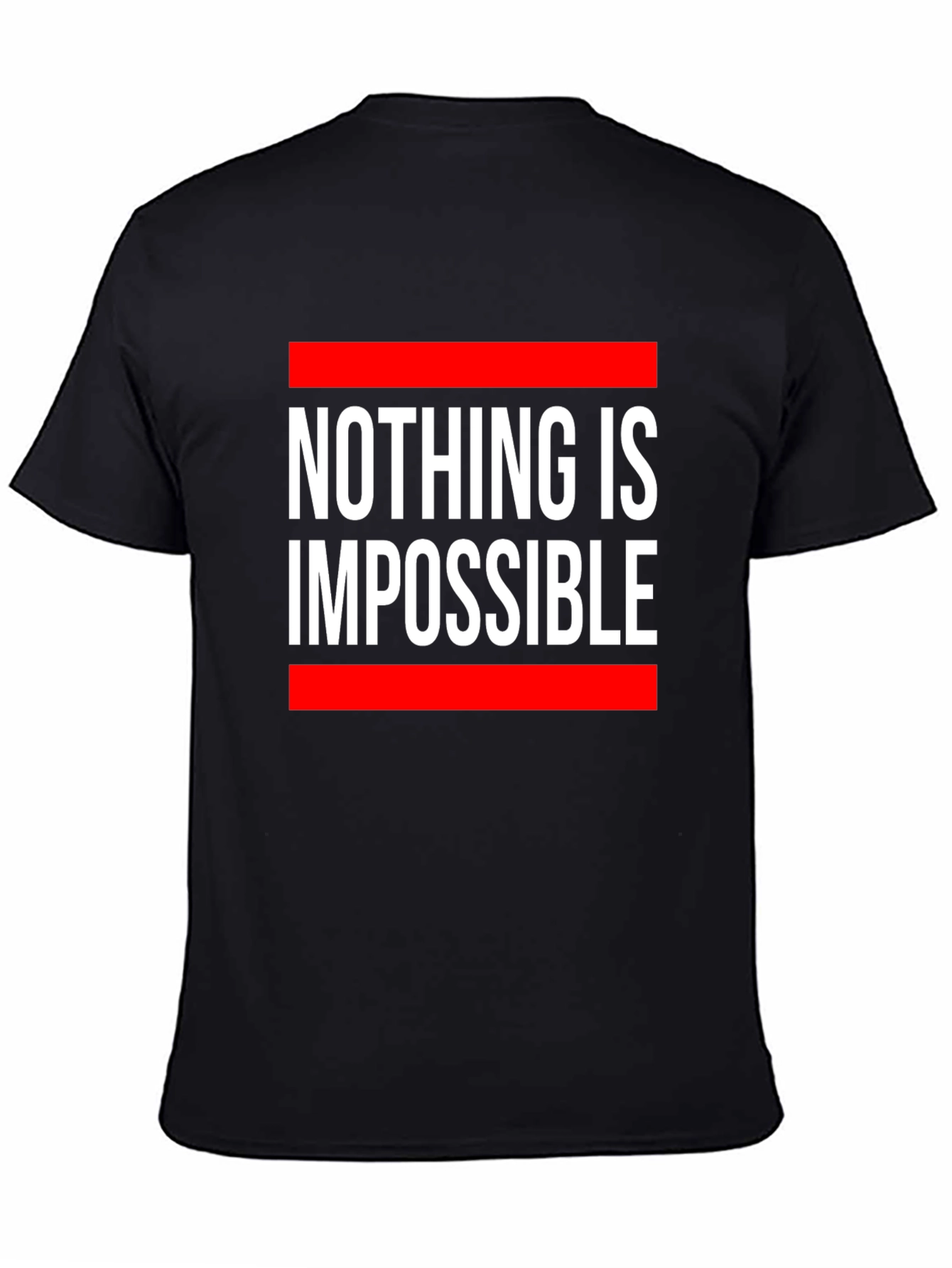 Motivational Nothing Is Impossible Graphic T-Shirt