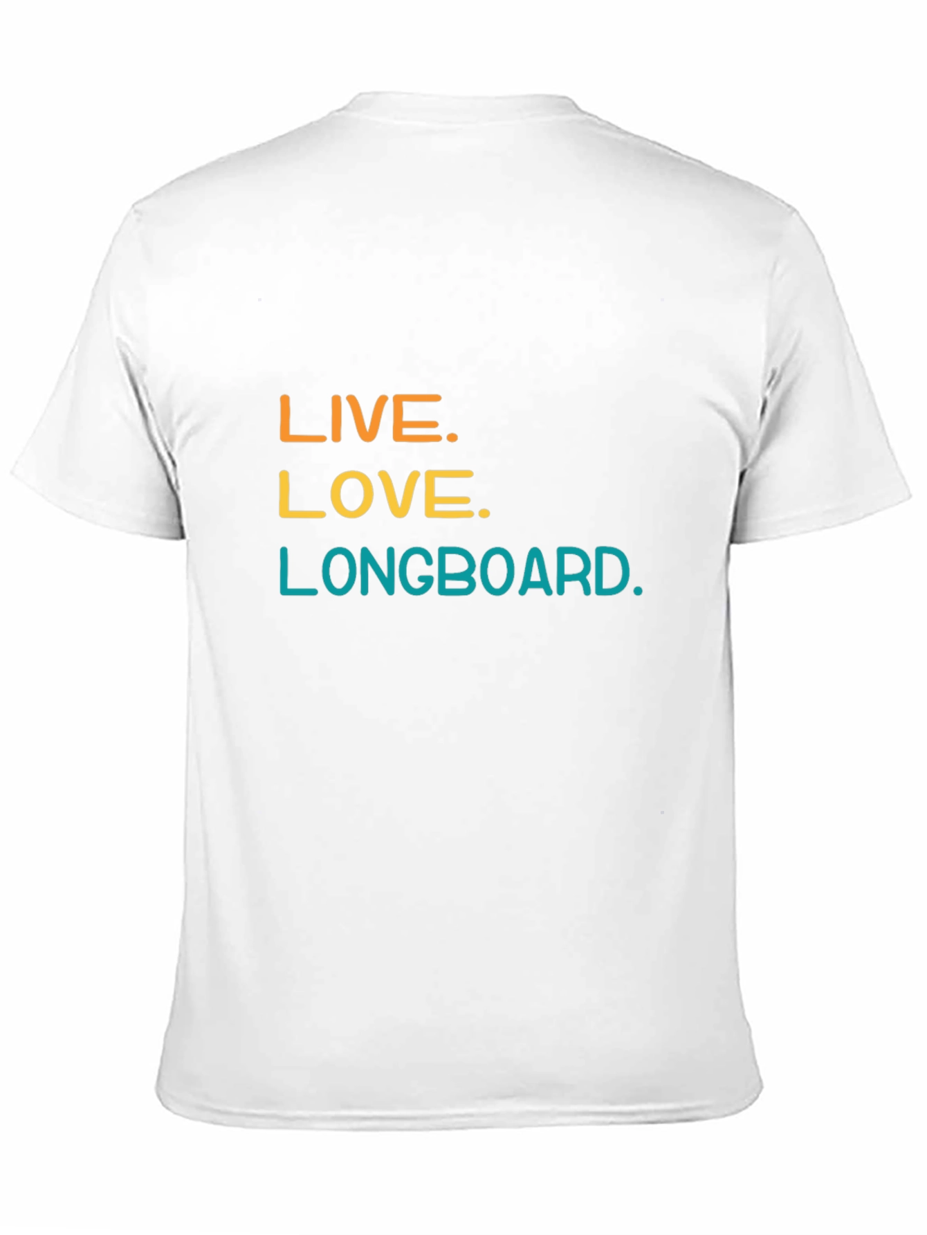 Live Love Longboard Graphic Tee