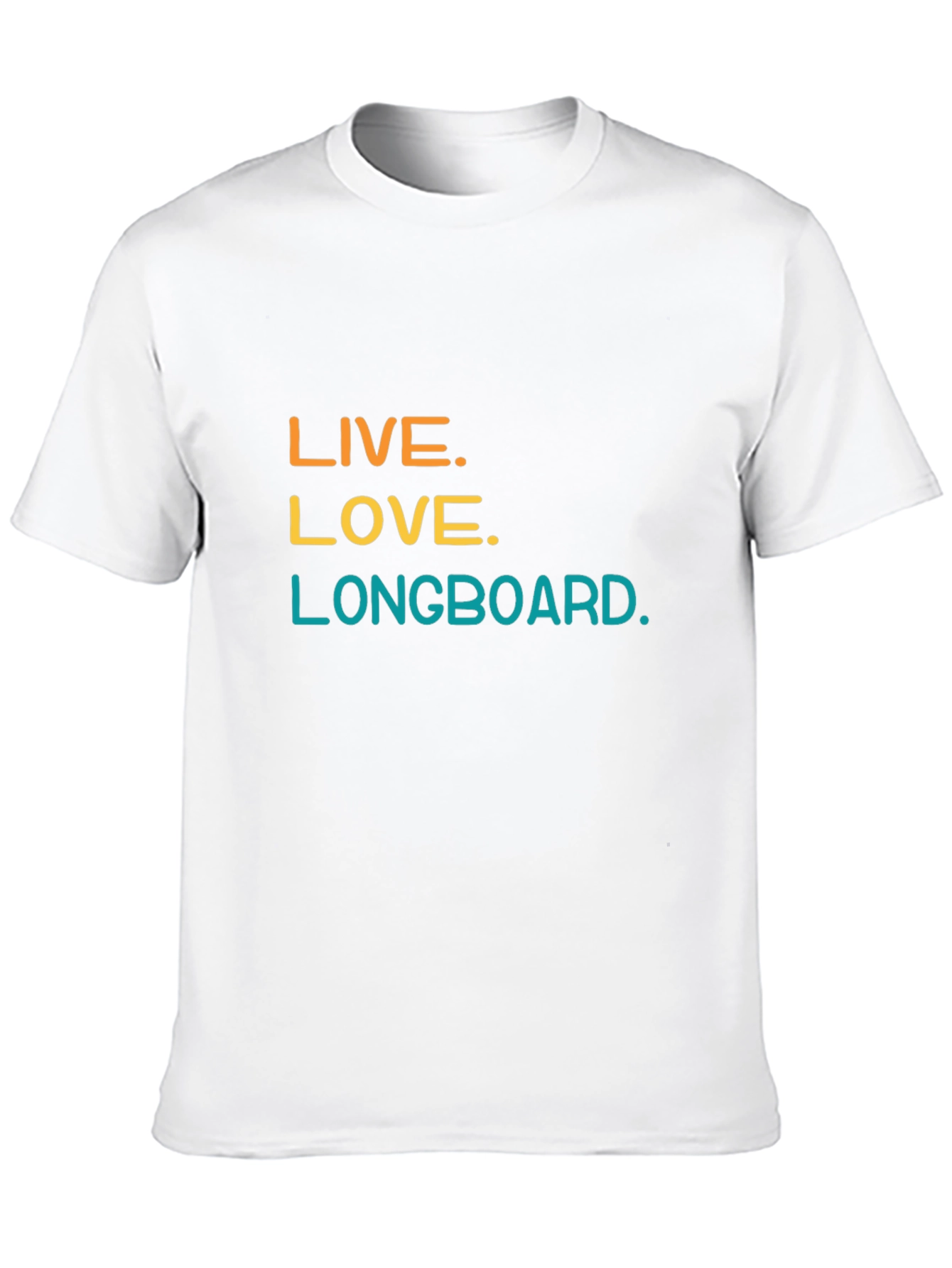 Live Love Longboard Graphic Tee