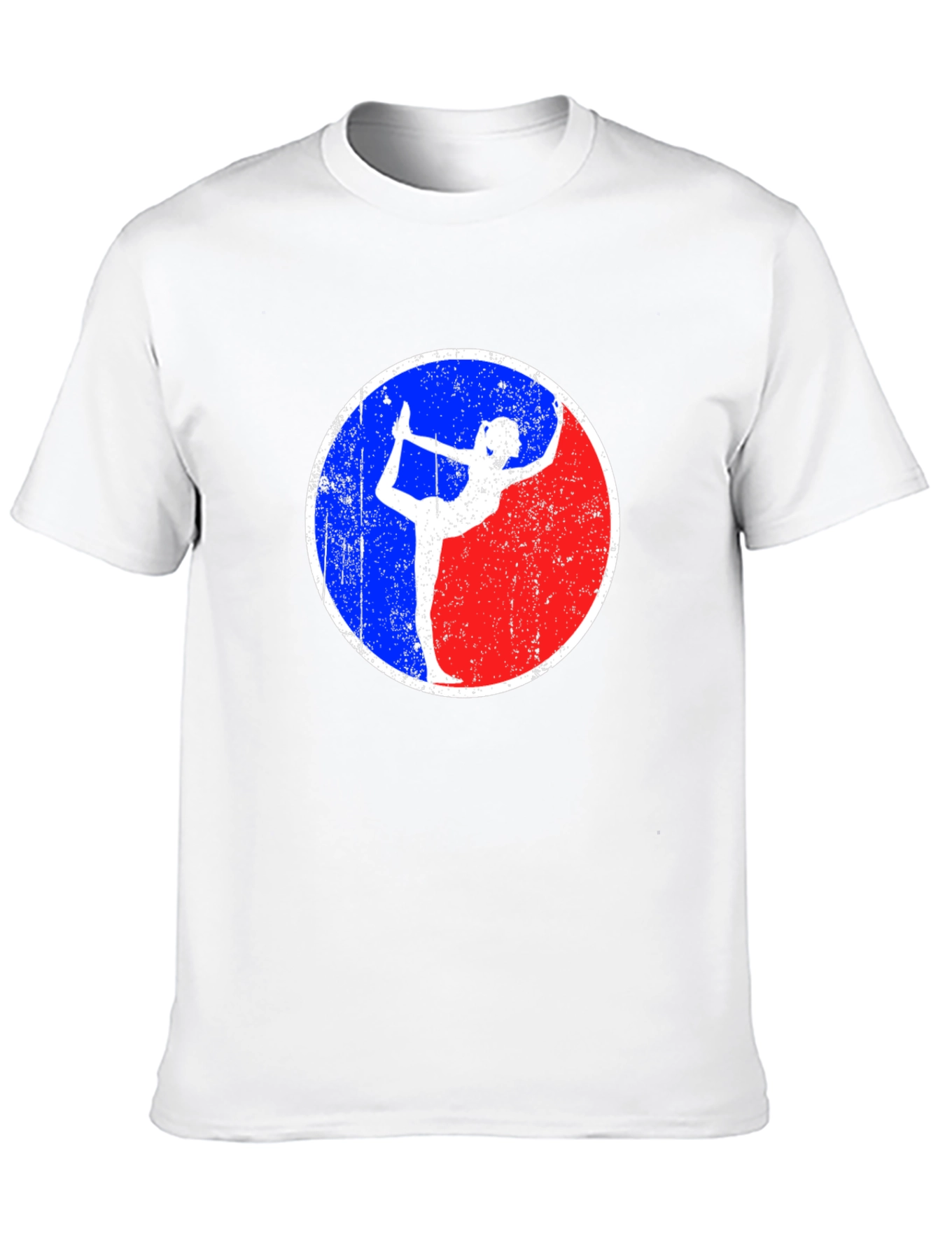 Yoga Pose Graphic Tee - Black