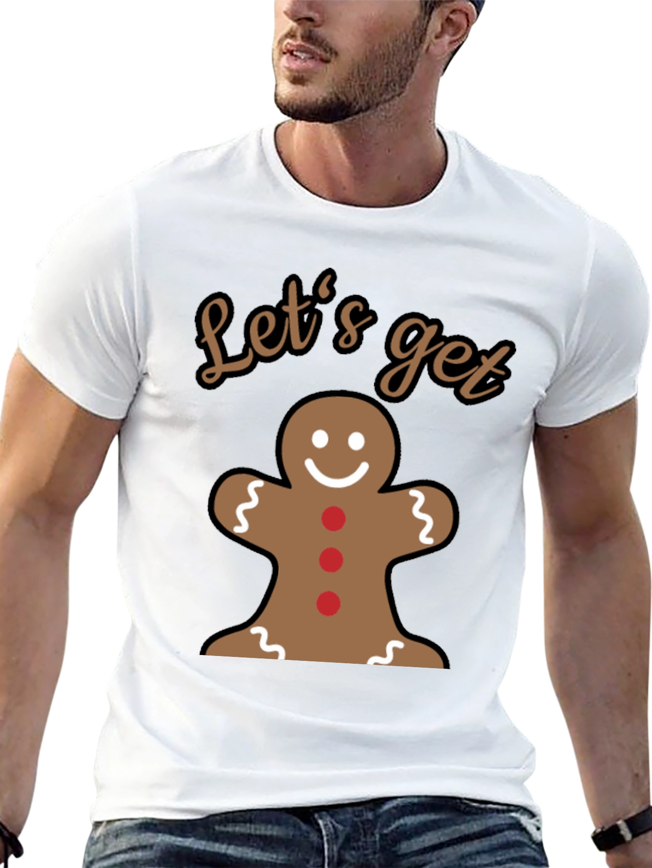 Festive Gingerbread Man T-Shirt