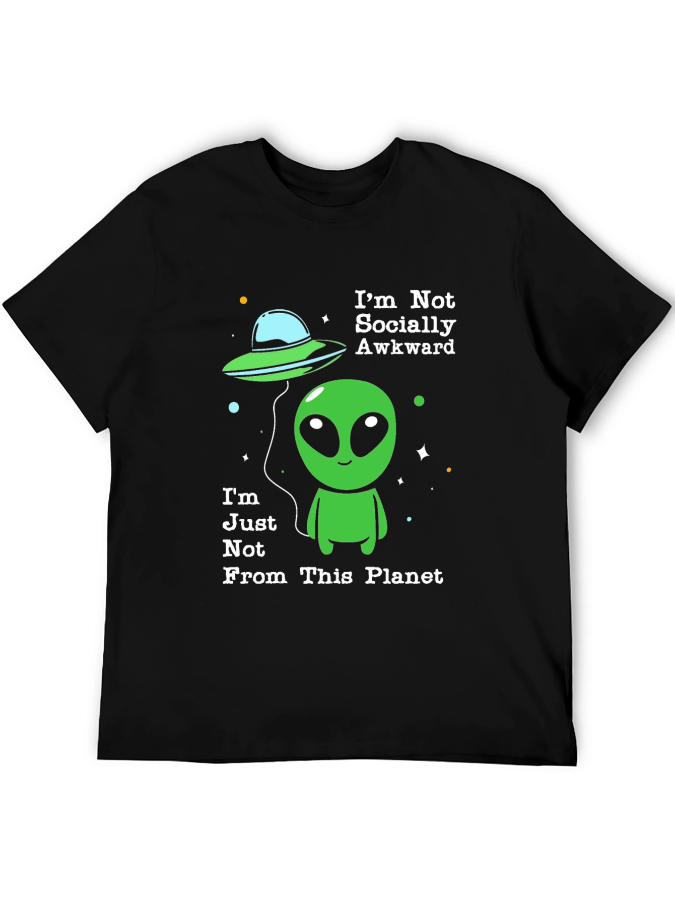Alien Graphic T-Shirt - Not From This Planet