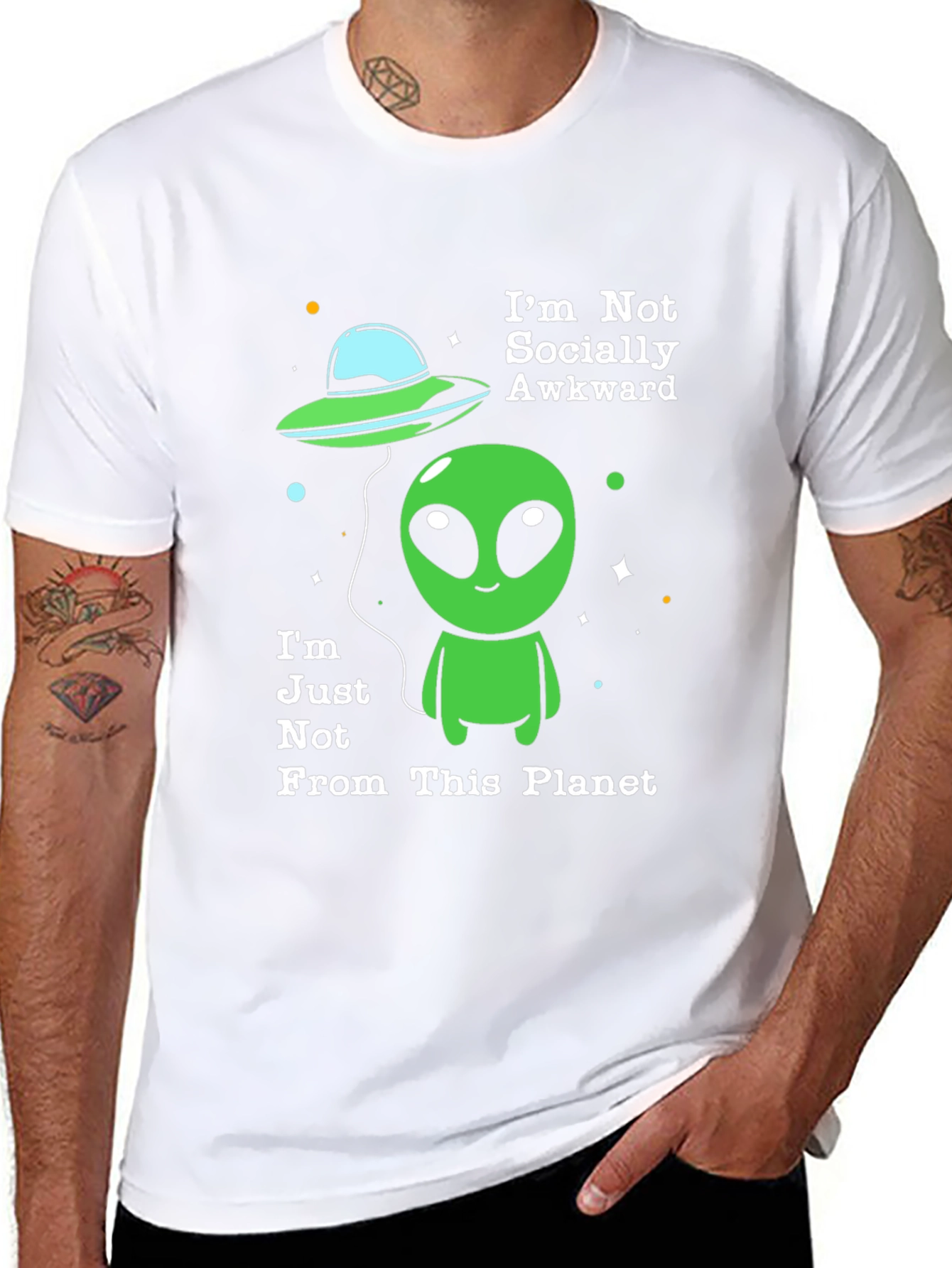Alien Graphic T-Shirt - Not From This Planet