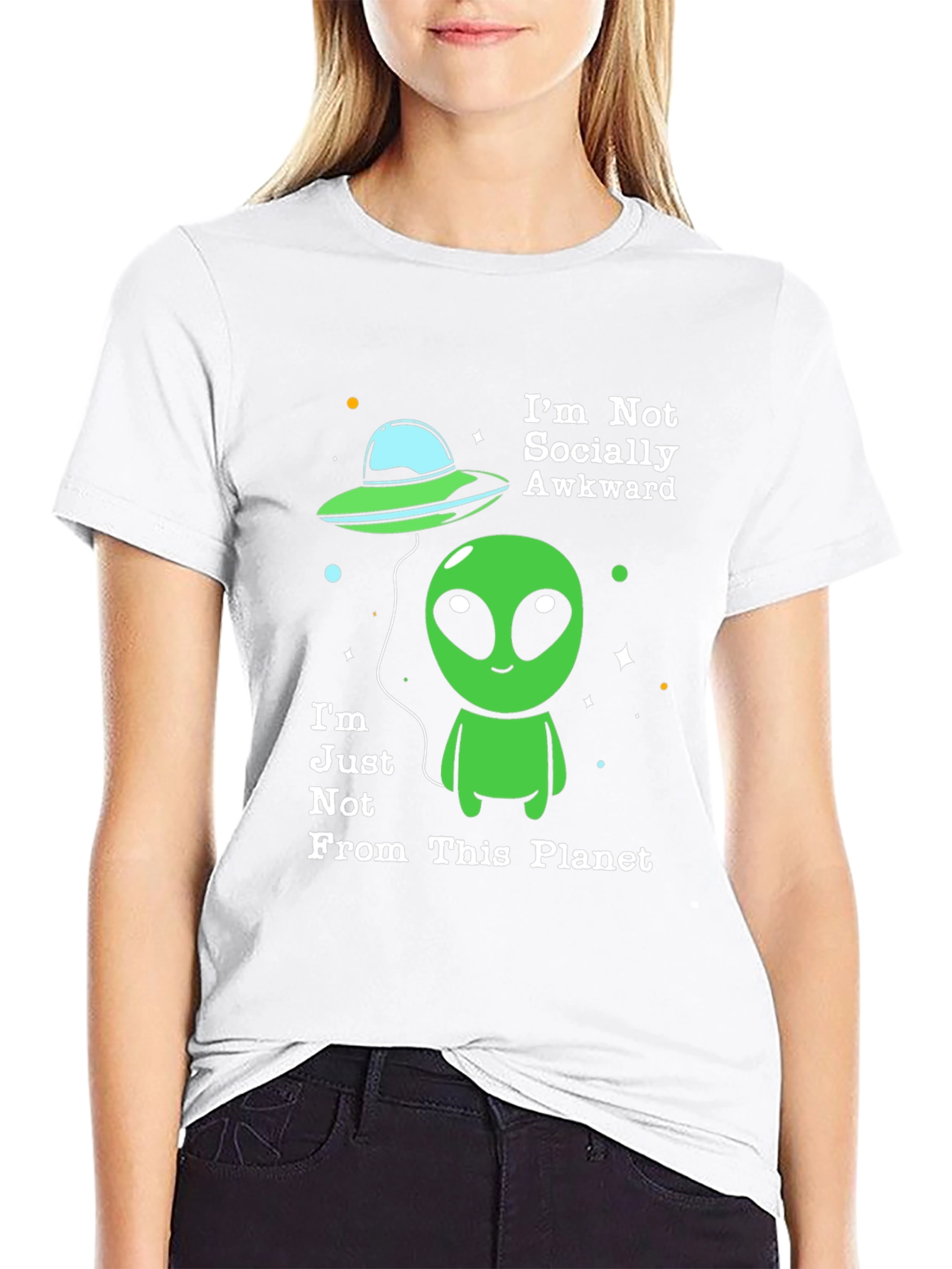 Alien Graphic T-Shirt - Not From This Planet