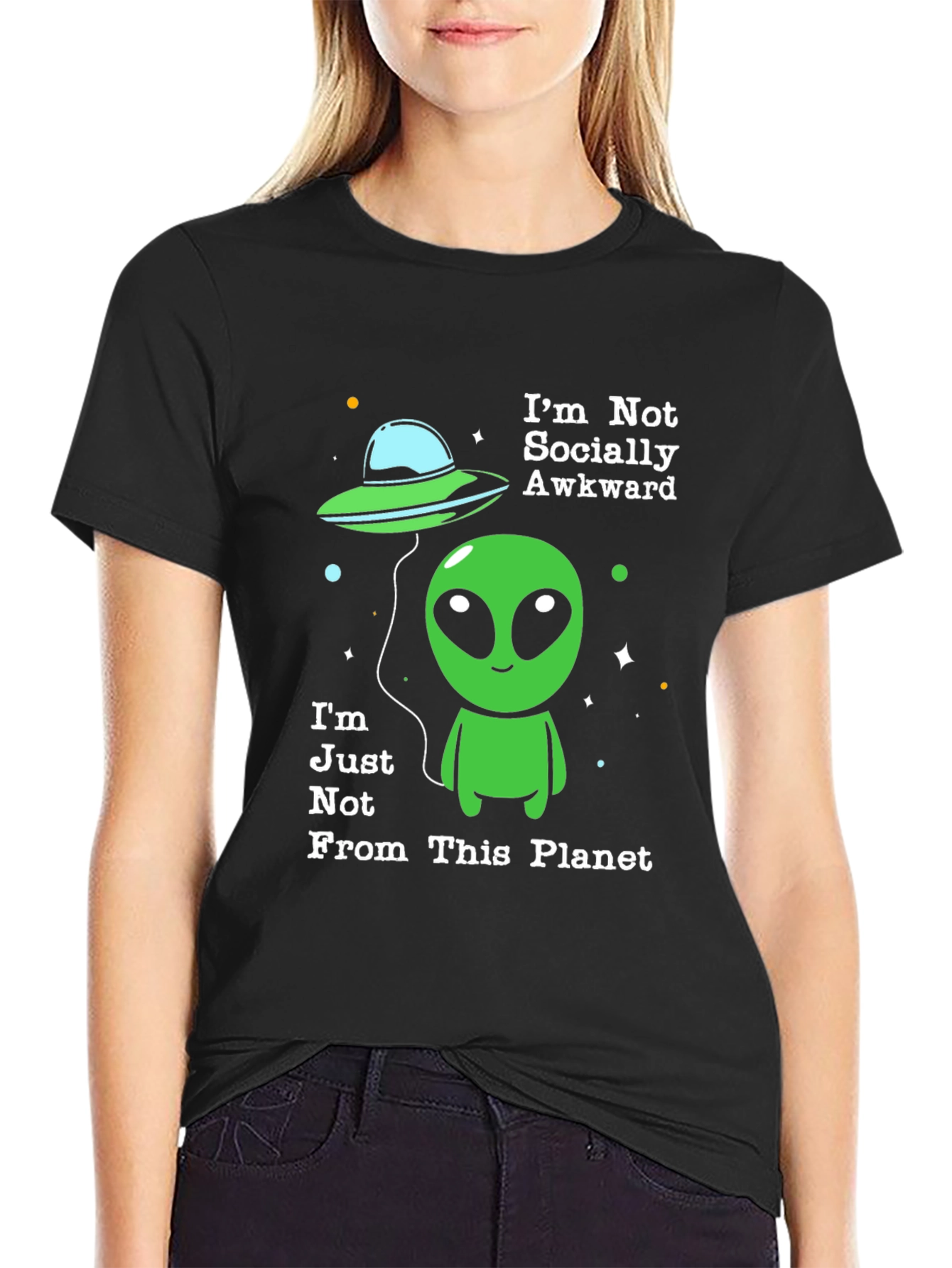 Alien Graphic T-Shirt - Not From This Planet