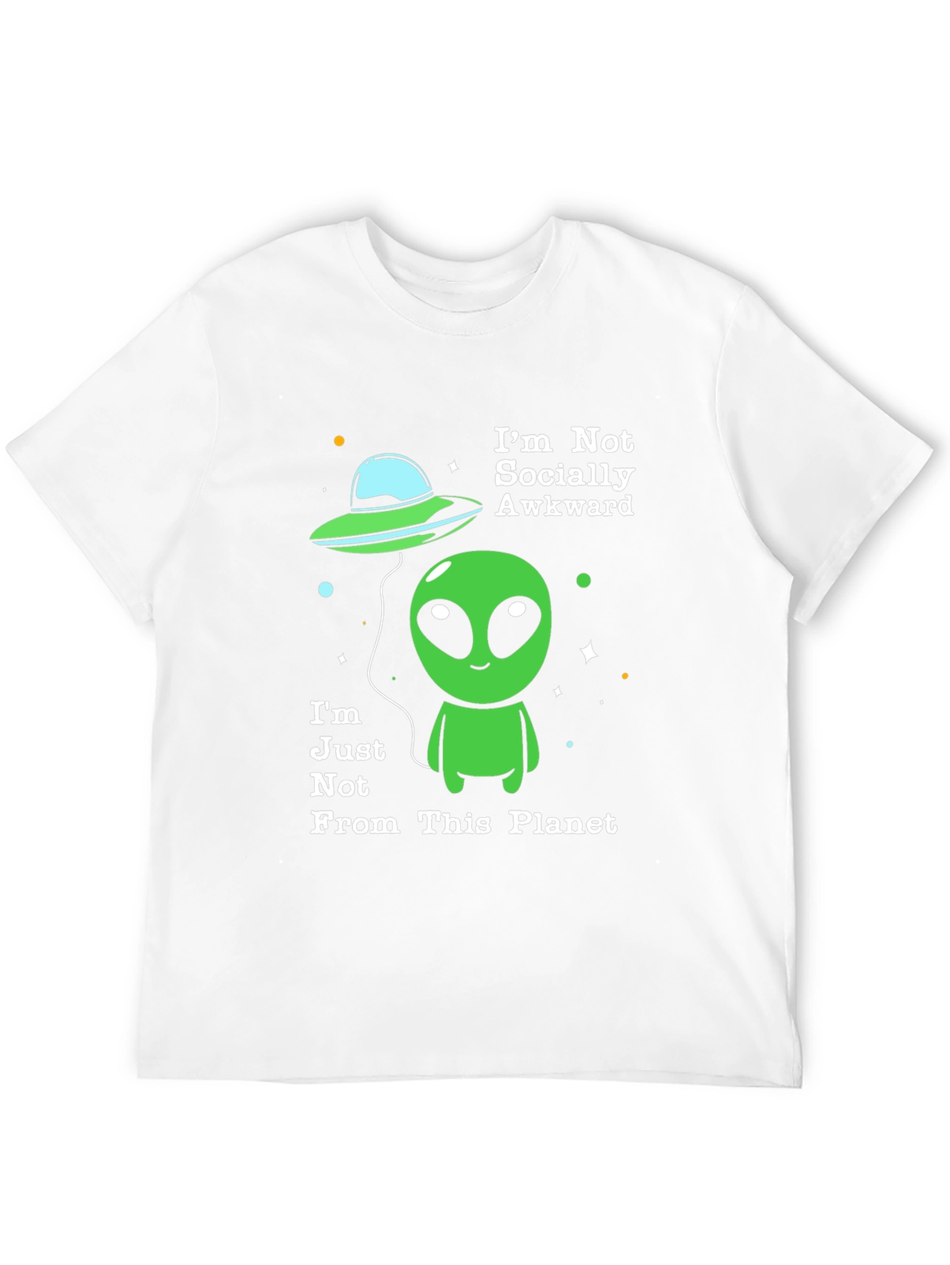 Alien Graphic T-Shirt - Not From This Planet