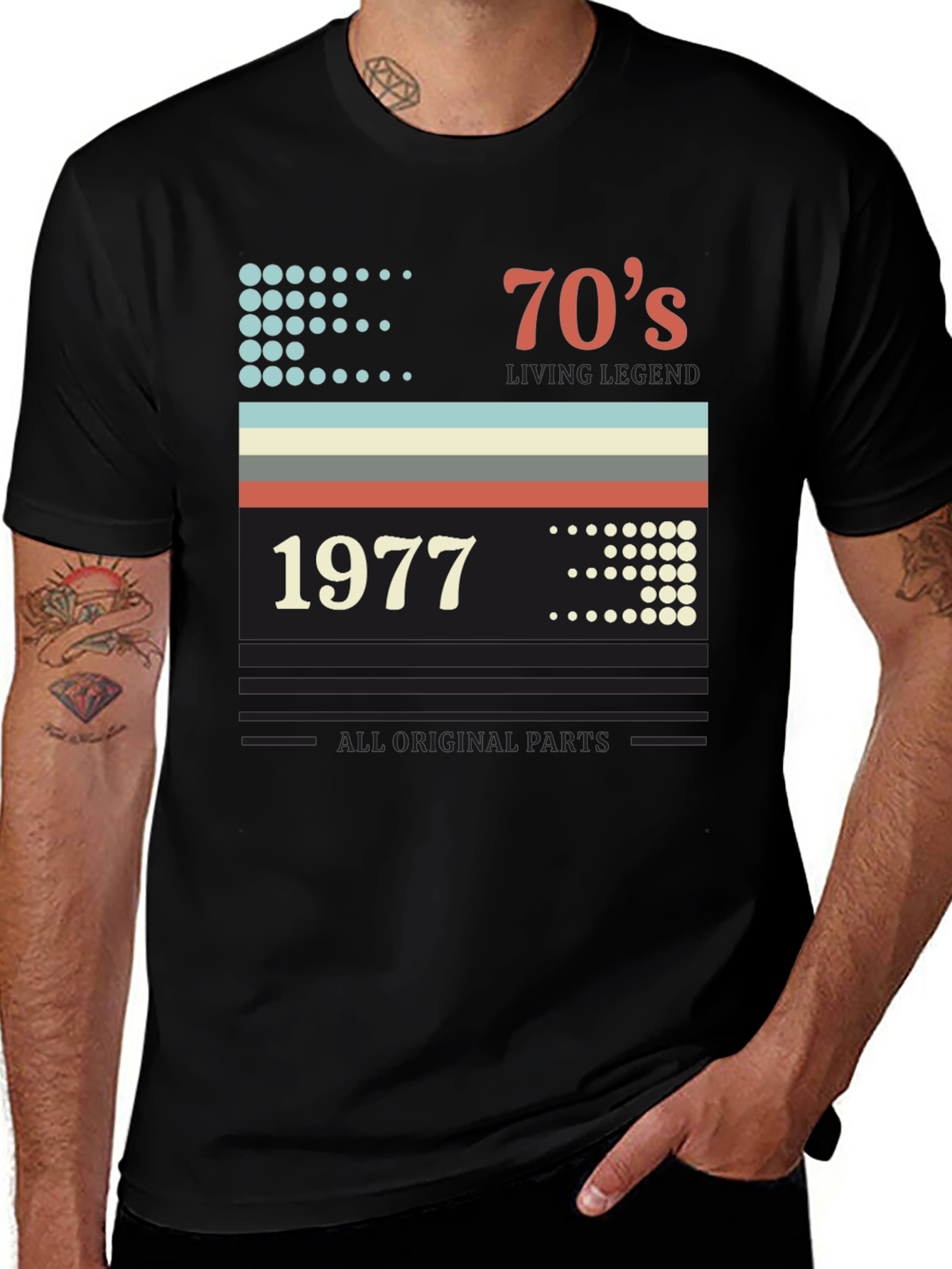 70s Living Legend 1977 Graphic Tee