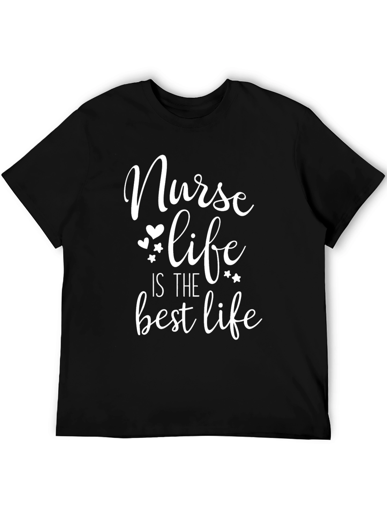 Nurse Life Best Life T-Shirt - Black