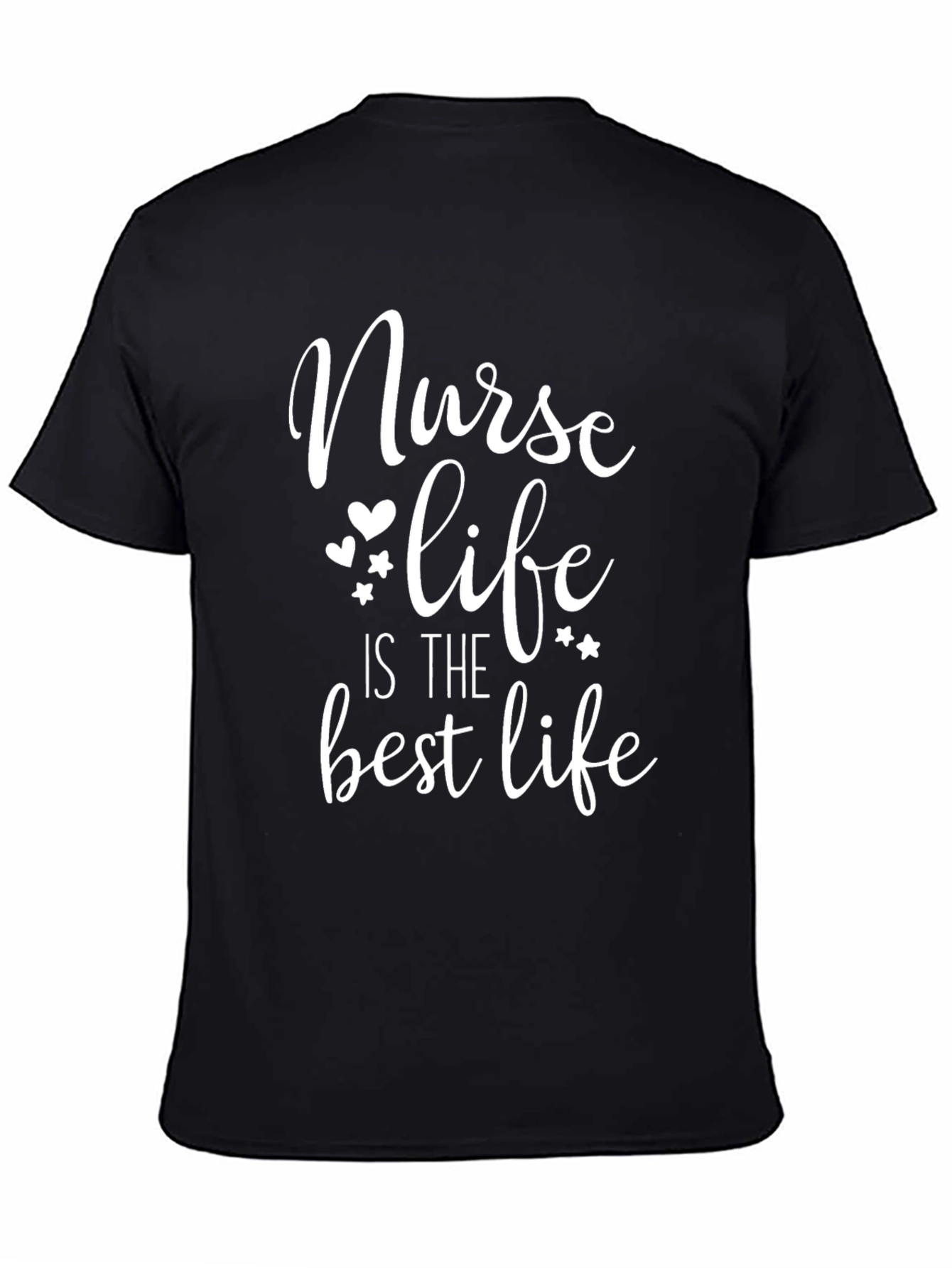 Nurse Life Best Life T-Shirt - Black
