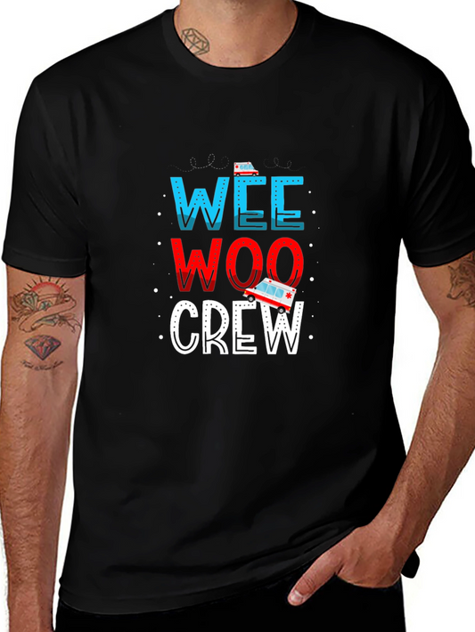 Wee Woo Crew T-Shirt - Ambulance Design