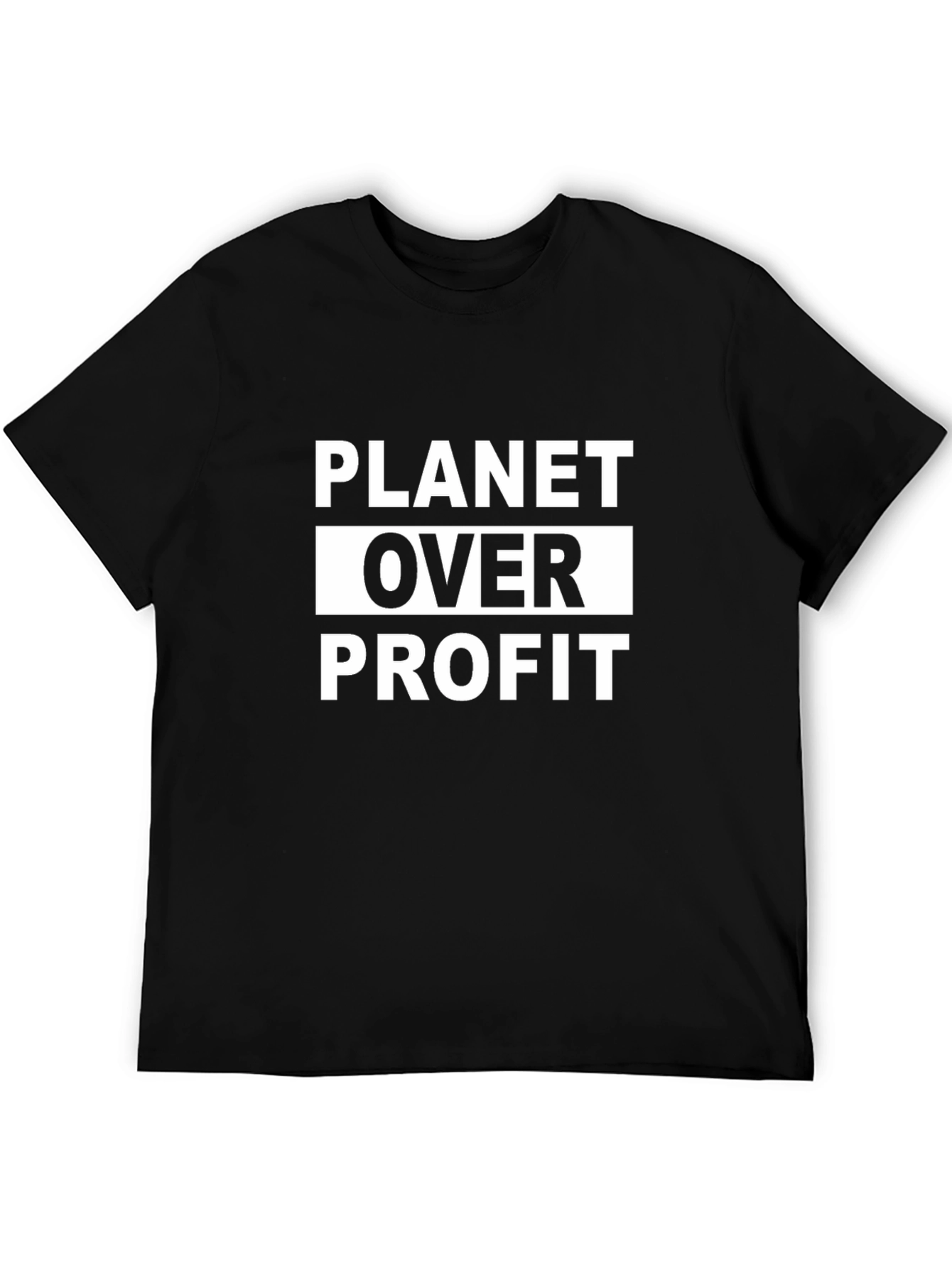 Planet Over Profit Graphic Tee - Eco Conscious Statement