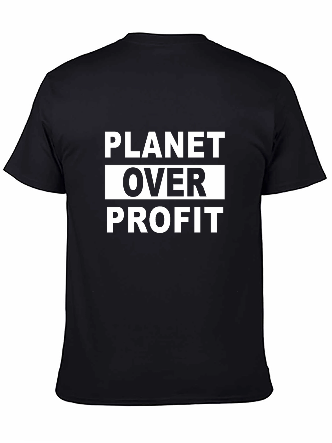 Planet Over Profit Graphic Tee - Eco Conscious Statement