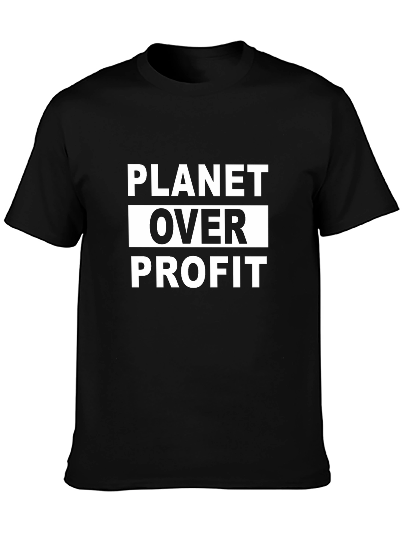 Planet Over Profit Graphic Tee - Eco Conscious Statement