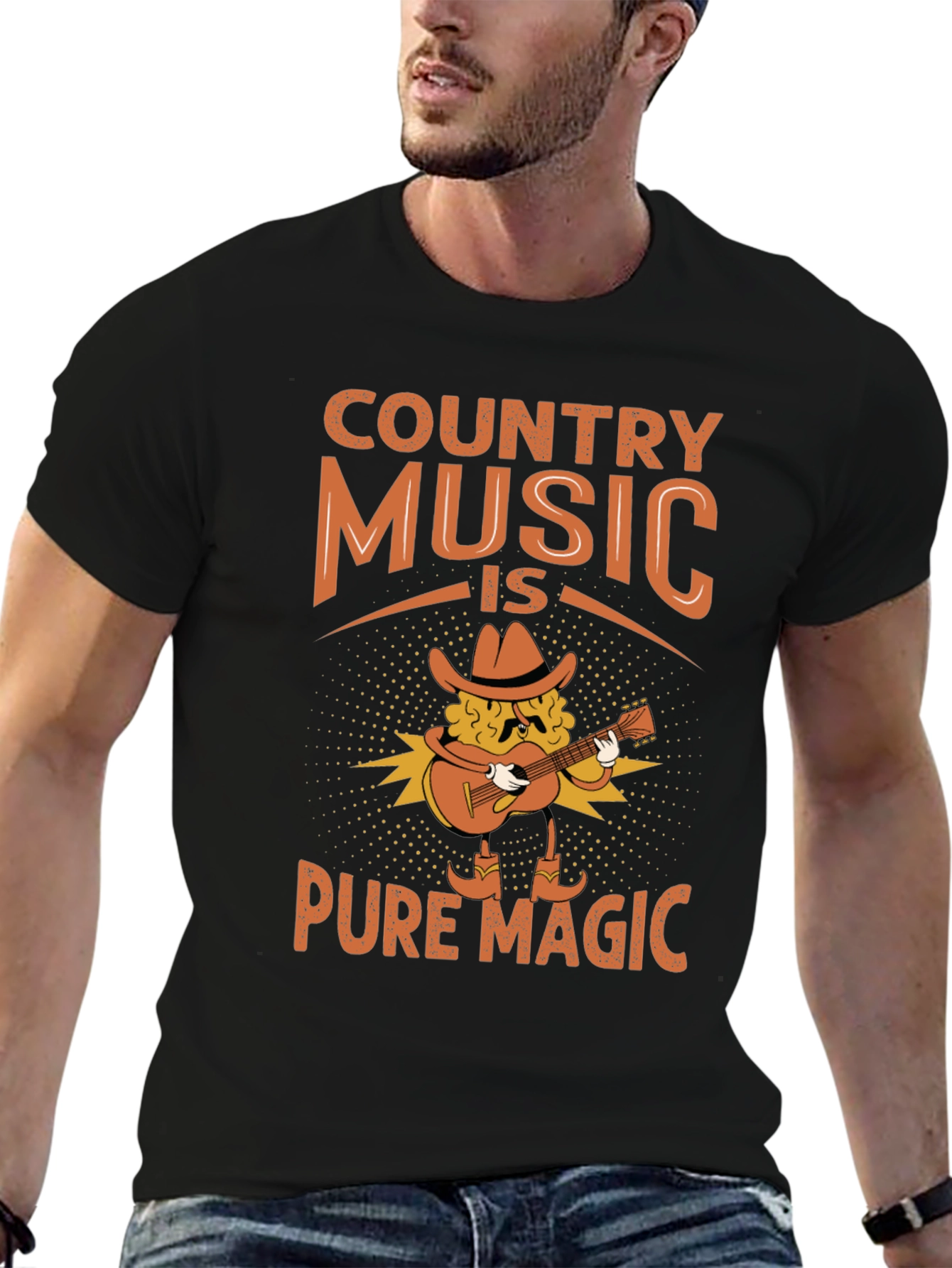Country Music Pure Magic Graphic T-Shirt