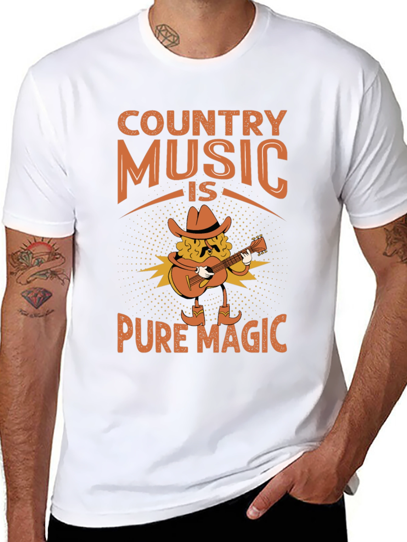 Country Music Pure Magic Graphic T-Shirt