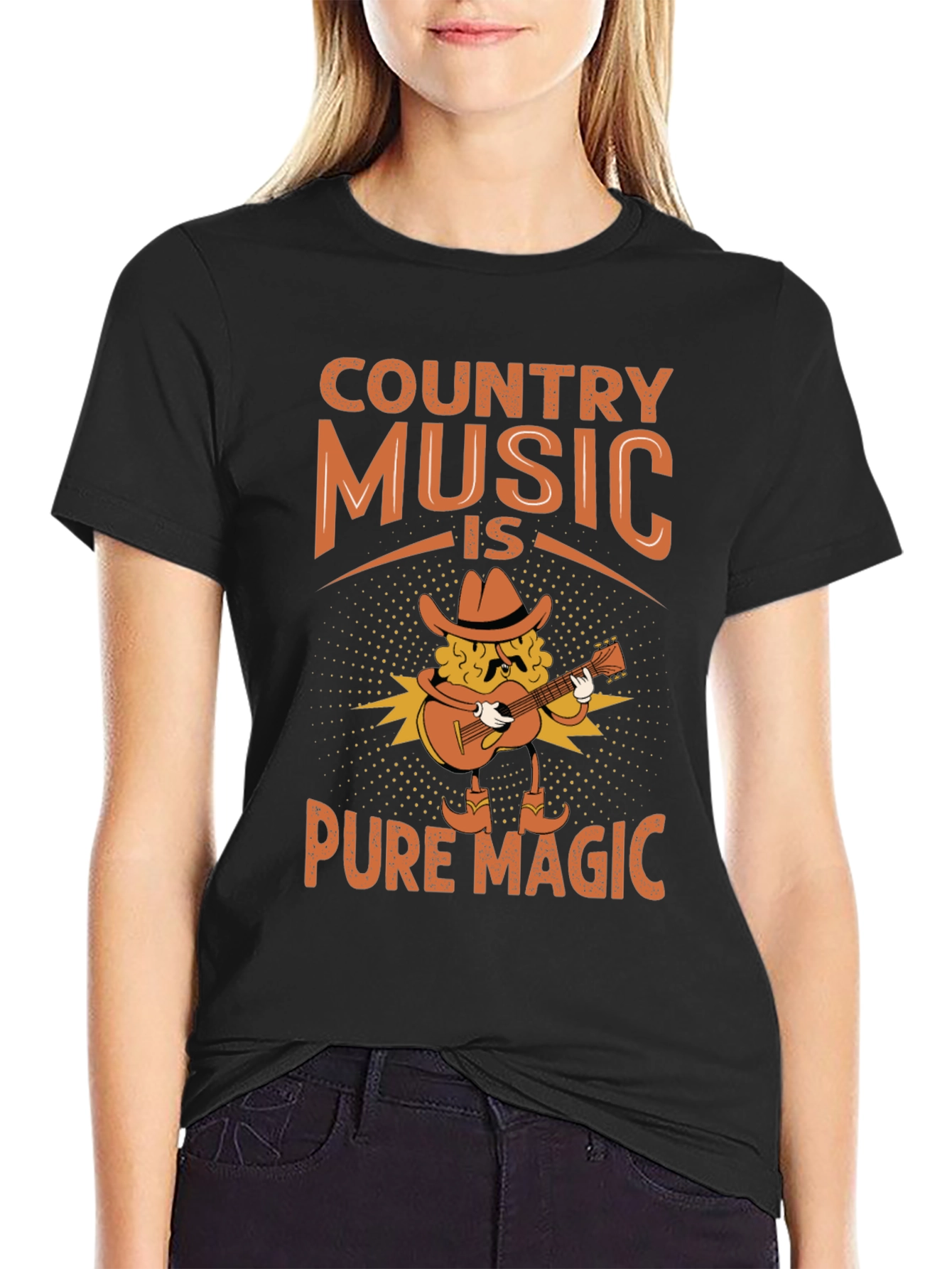 Country Music Pure Magic Graphic T-Shirt