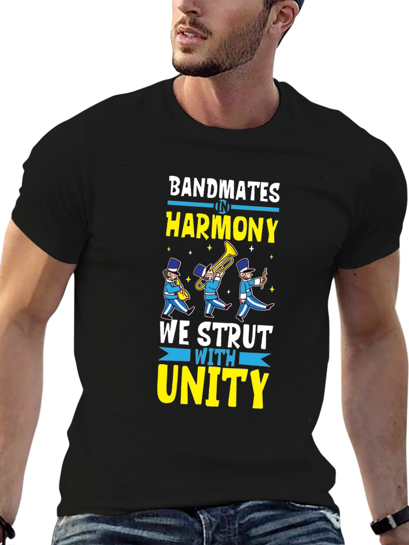 Bandmates in Harmony T-Shirt - Music Lover Tee