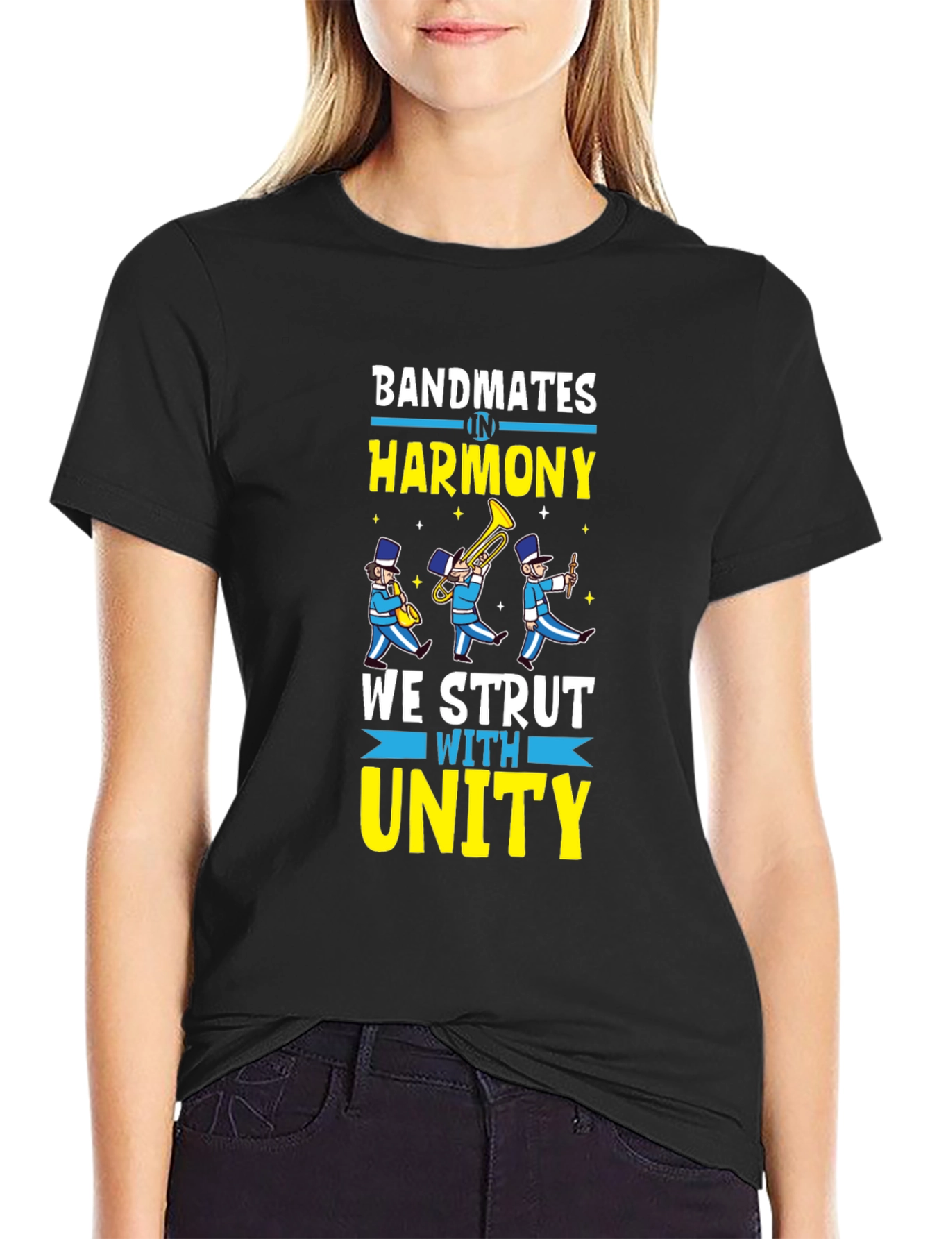 Bandmates in Harmony T-Shirt - Music Lover Tee