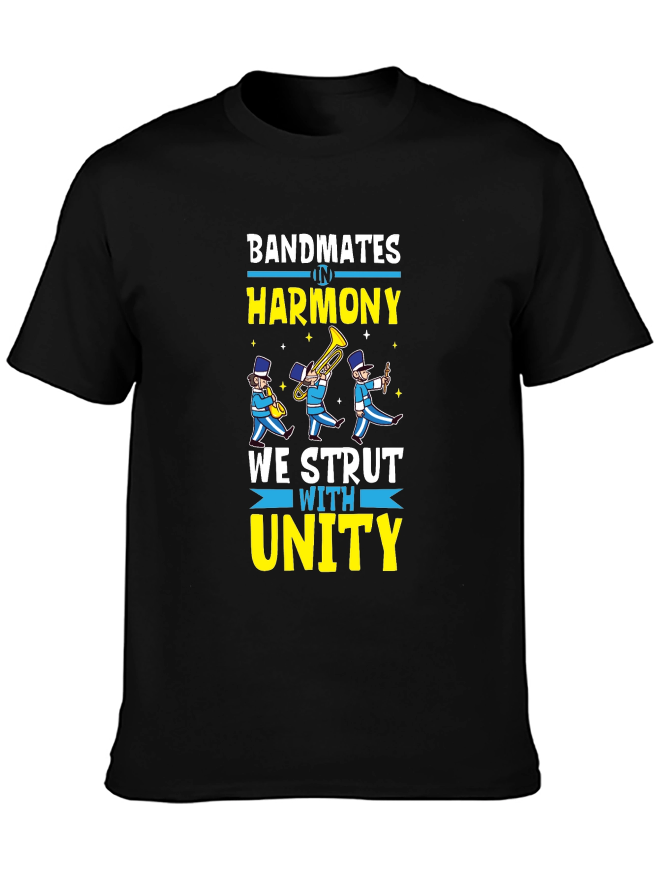 Bandmates in Harmony T-Shirt - Music Lover Tee
