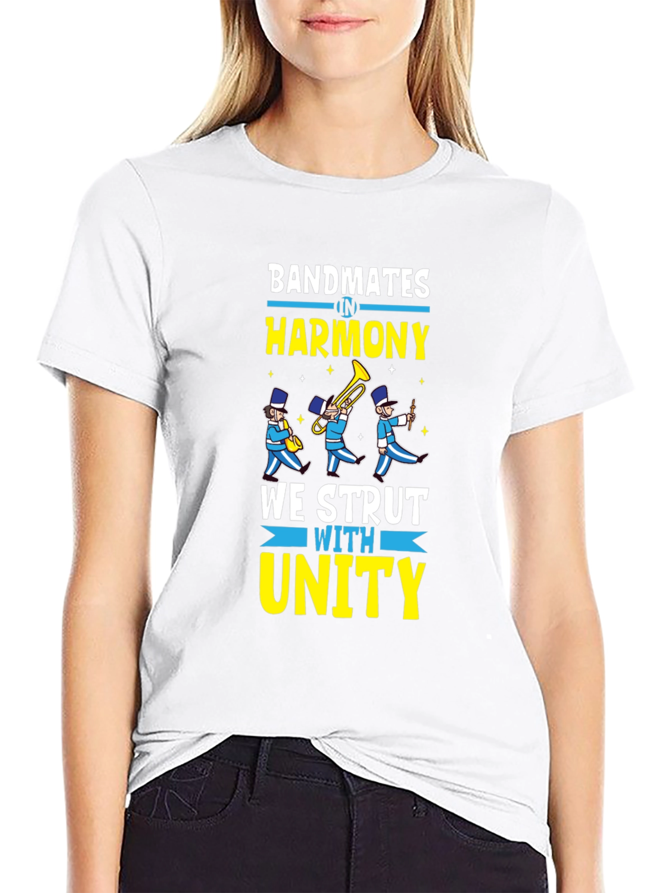Bandmates in Harmony T-Shirt - Music Lover Tee