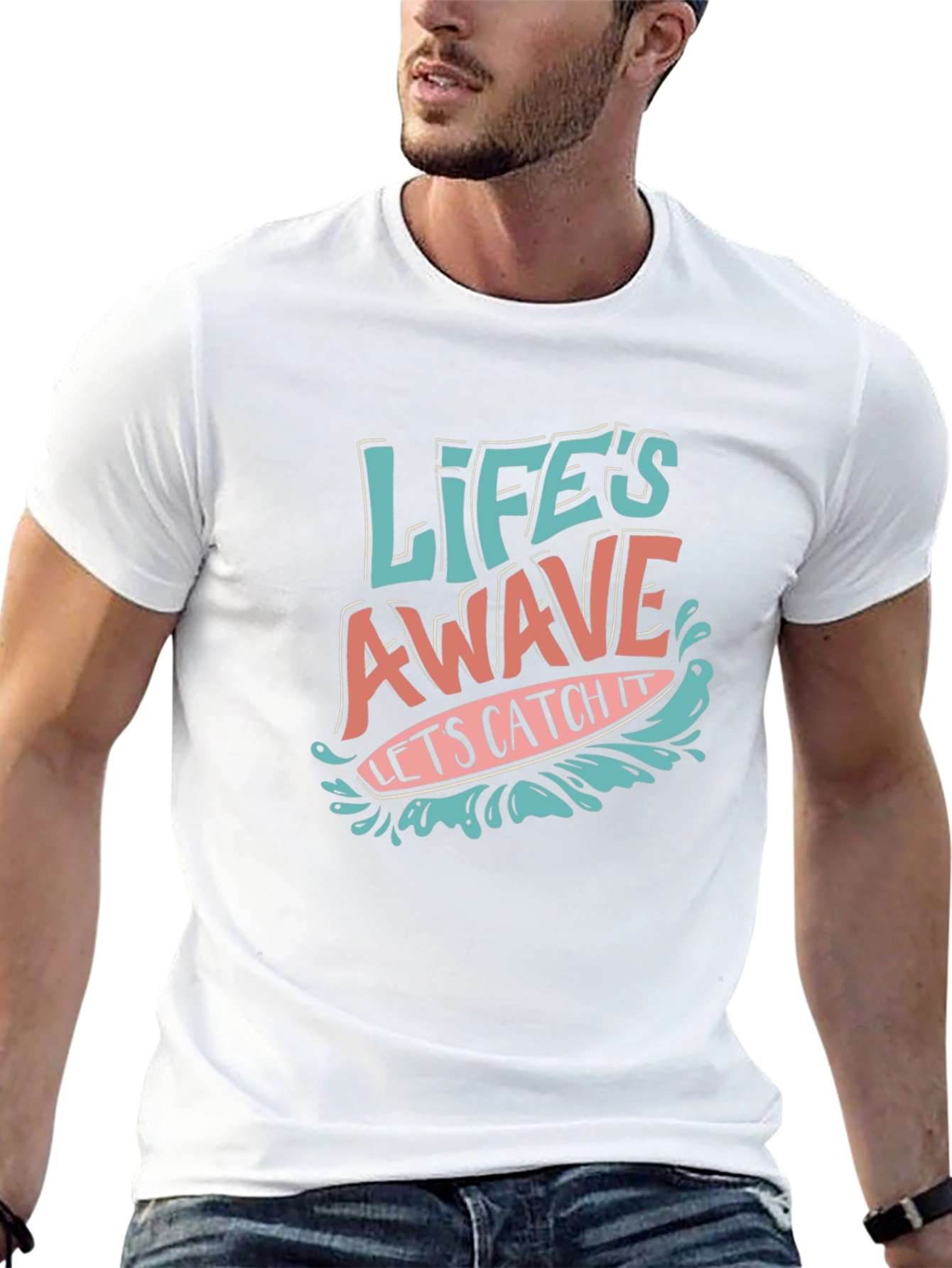 Lifes A Wave T-Shirt - Catch the Vibe!