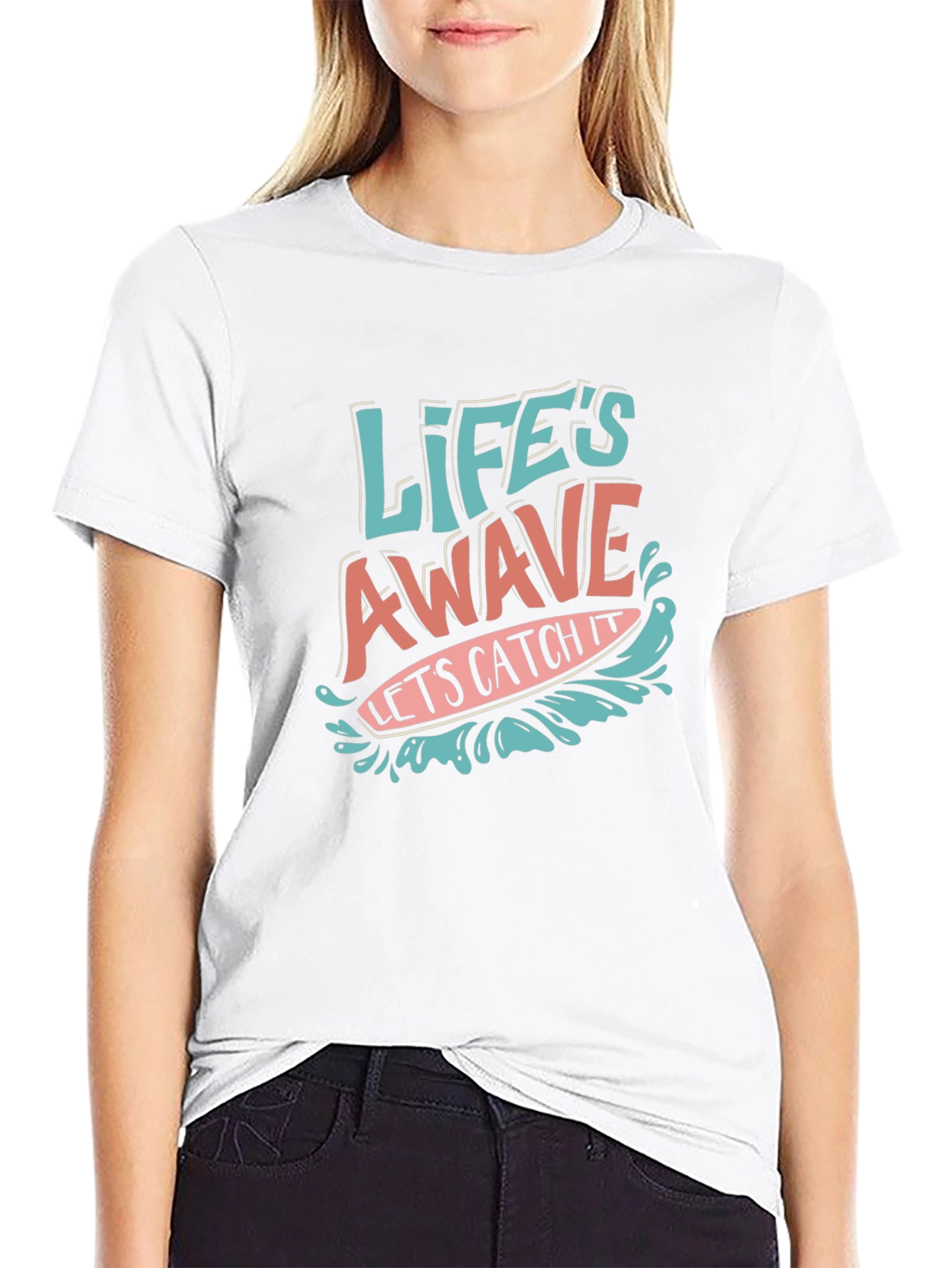 Lifes A Wave T-Shirt - Catch the Vibe!
