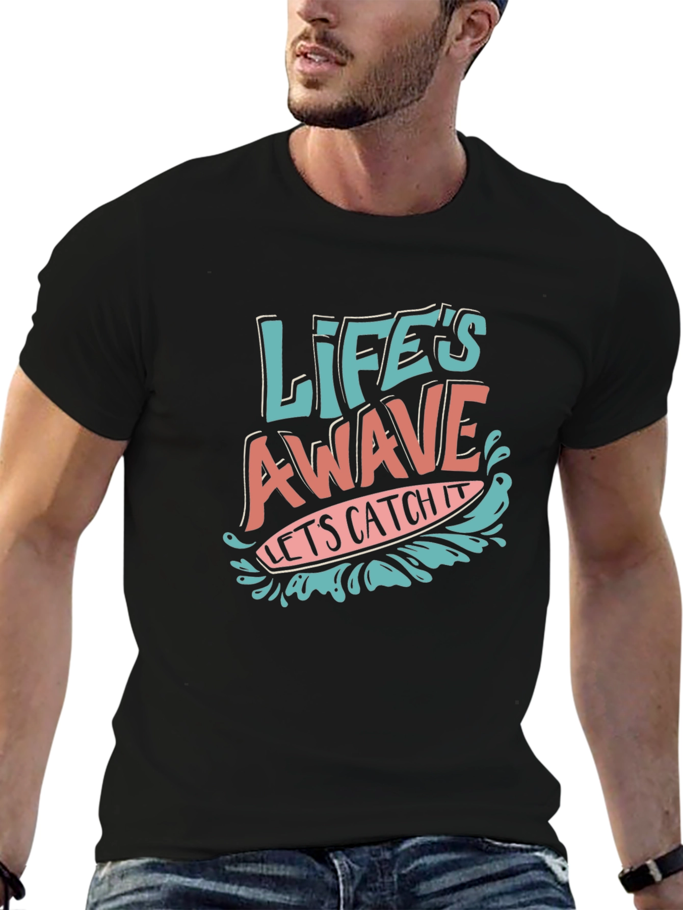 Lifes A Wave T-Shirt - Catch the Vibe!