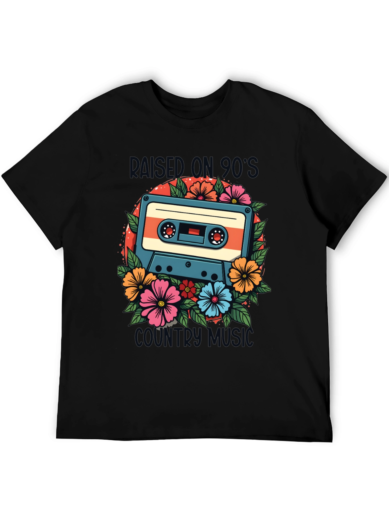 90s Country Music Cassette Graphic Tee