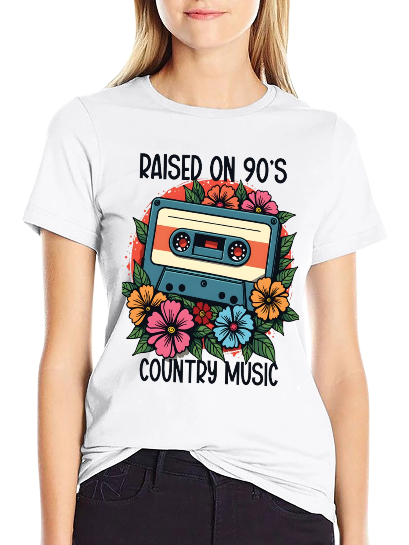 90s Country Music Cassette Graphic Tee