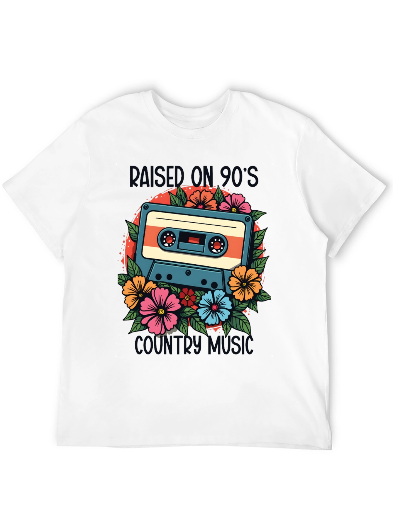90s Country Music Cassette Graphic Tee