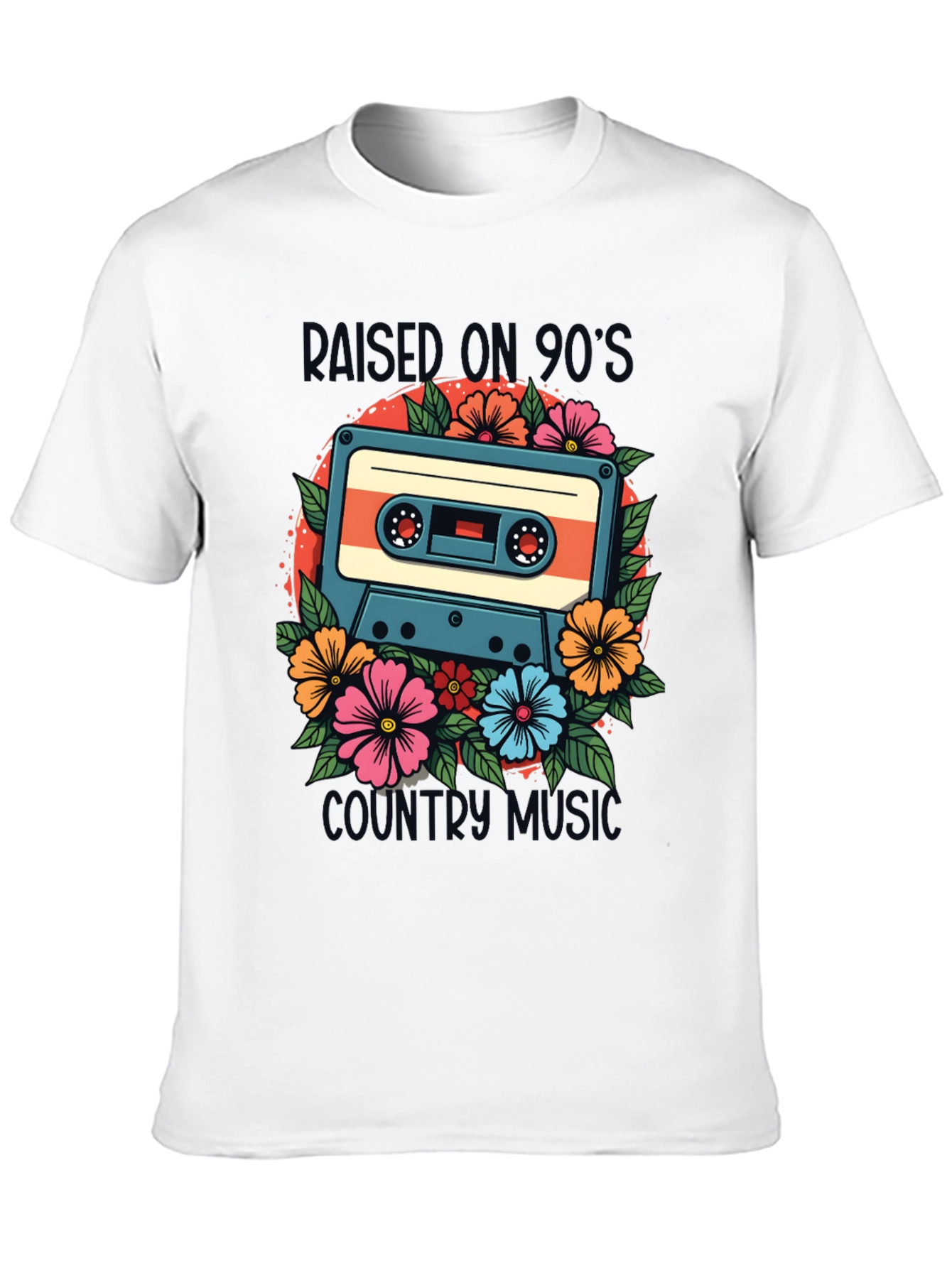 90s Country Music Cassette Graphic Tee