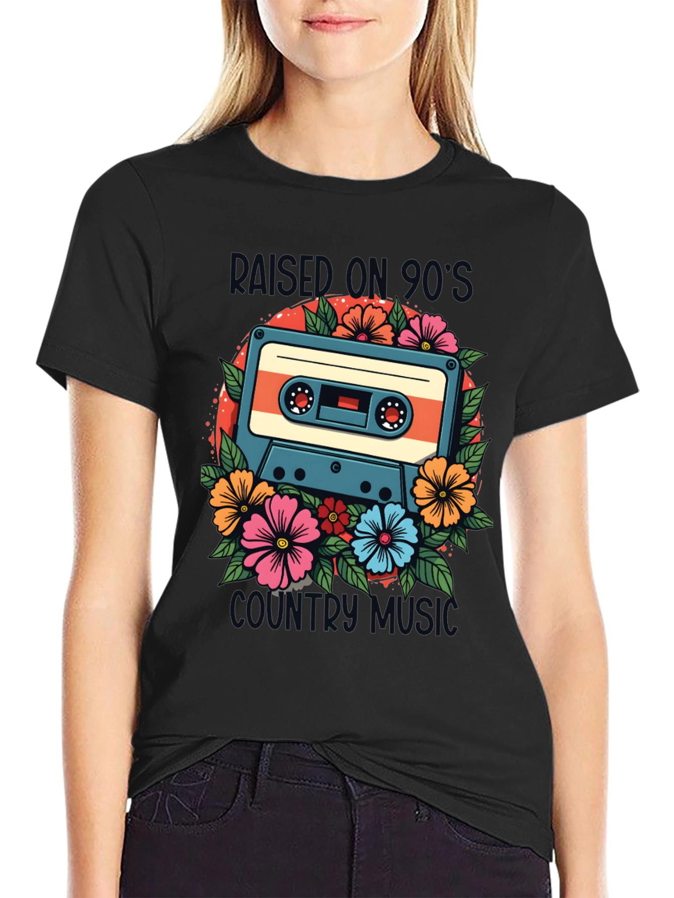 90s Country Music Cassette Graphic Tee