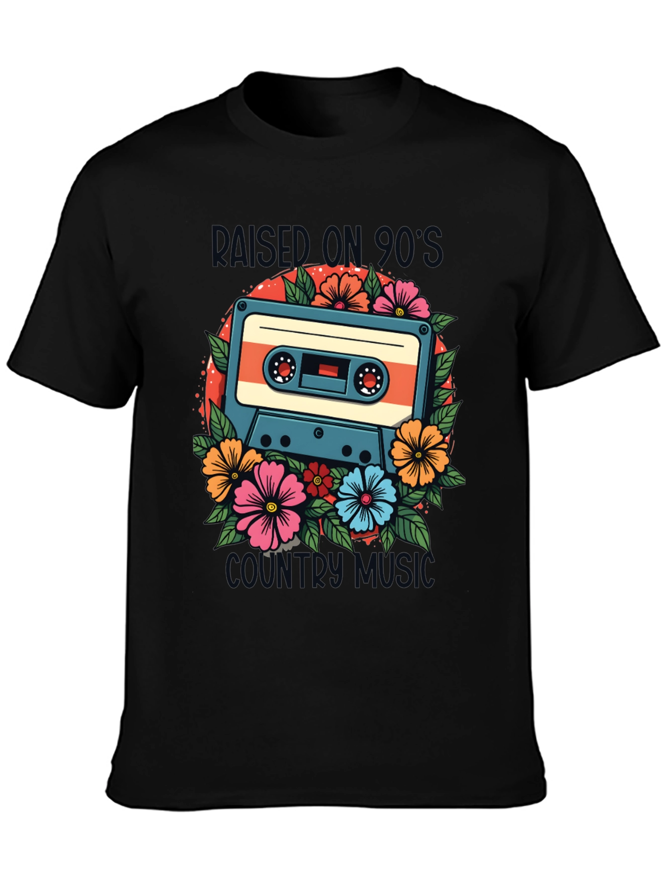 90s Country Music Cassette Graphic Tee
