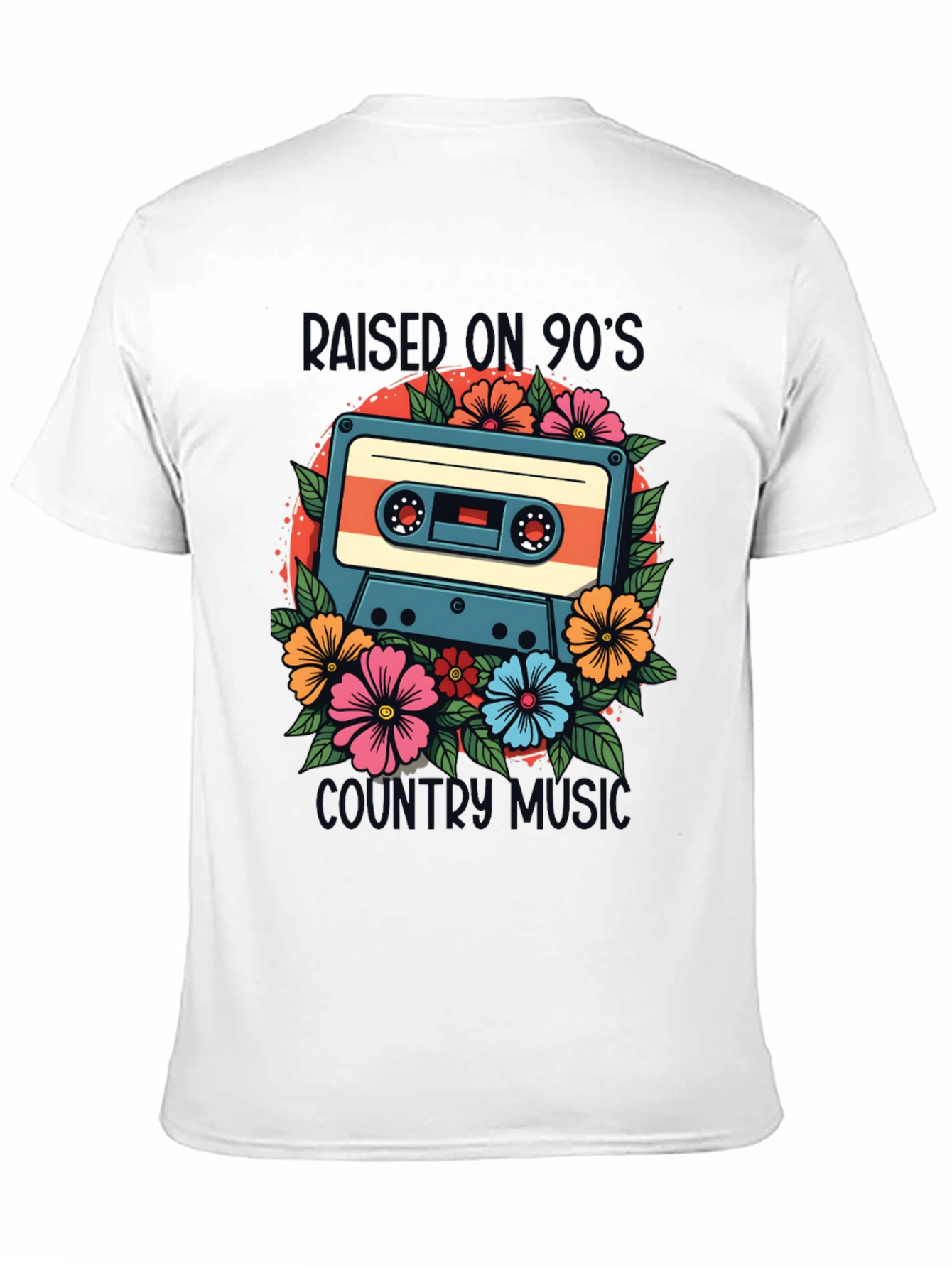 90s Country Music Cassette Graphic Tee